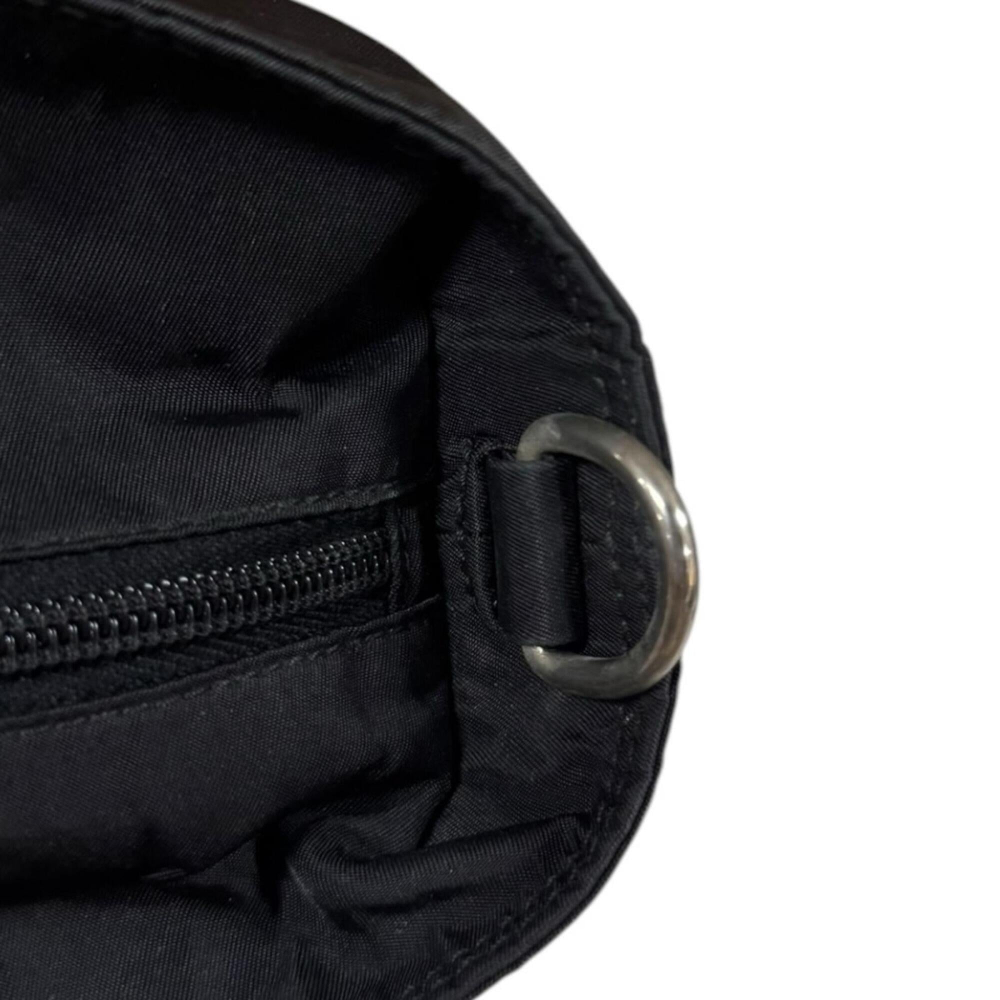 Prada Black Nylon Shoulder Bag (Pre-Owned)