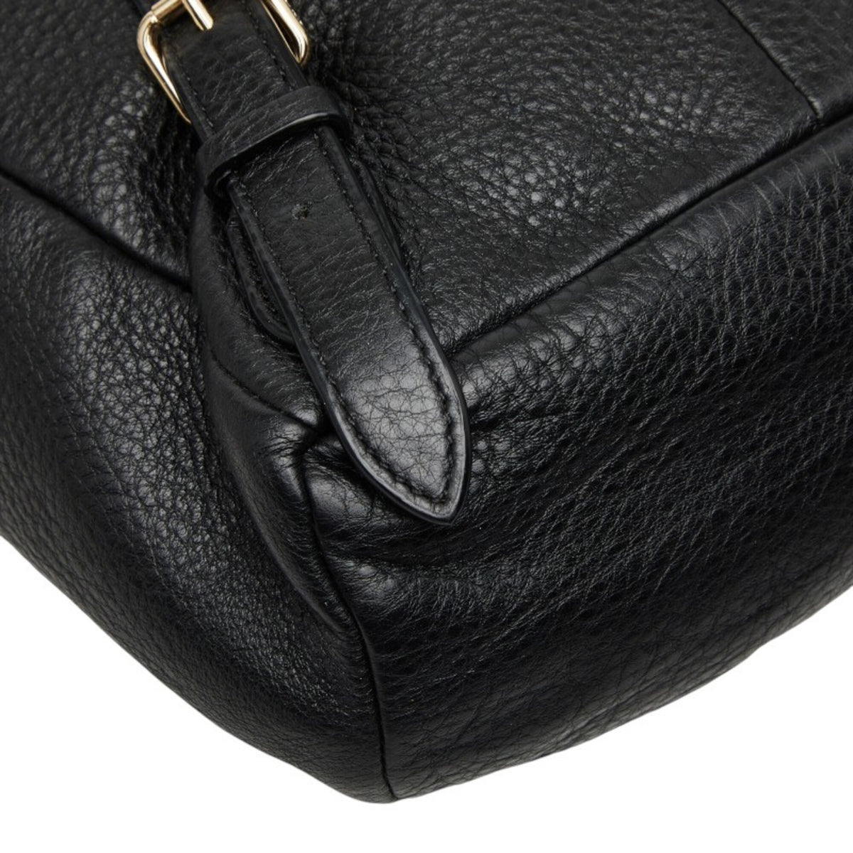 Coach Black Leather Backpack (Pre-Owned)