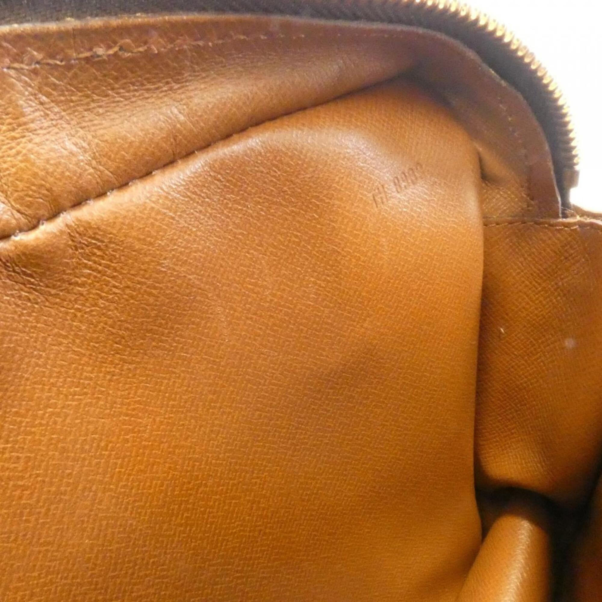 Louis Vuitton Monogram Marron Coated Canvas Handbag (Pre-Owned)