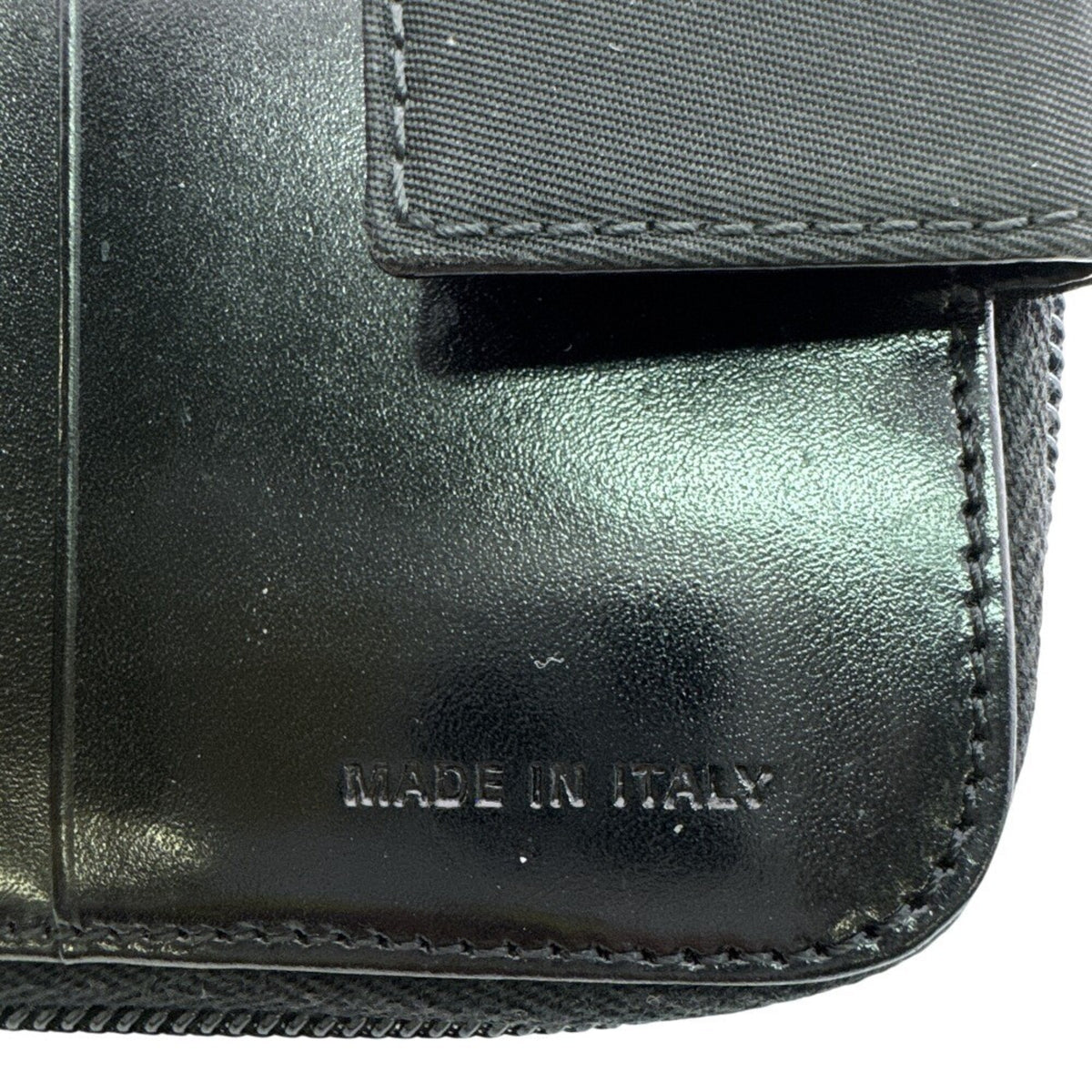 Prada Black Nylon Wallet (Bi-Fold) (Pre-Owned)