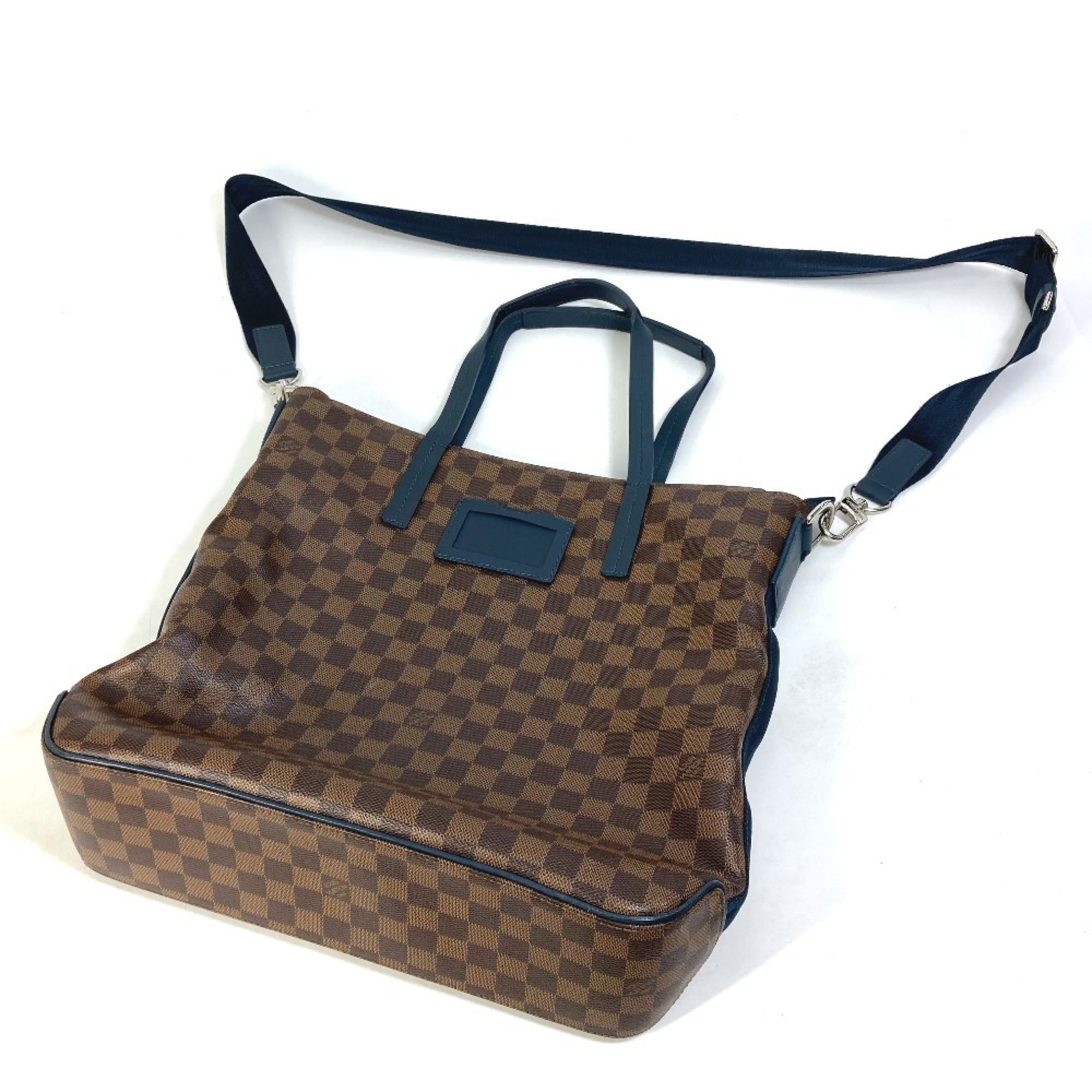 Louis Vuitton Damier Brown Ebene Damier Canvas Shoulder Bag Tote Bag (Pre-Owned)