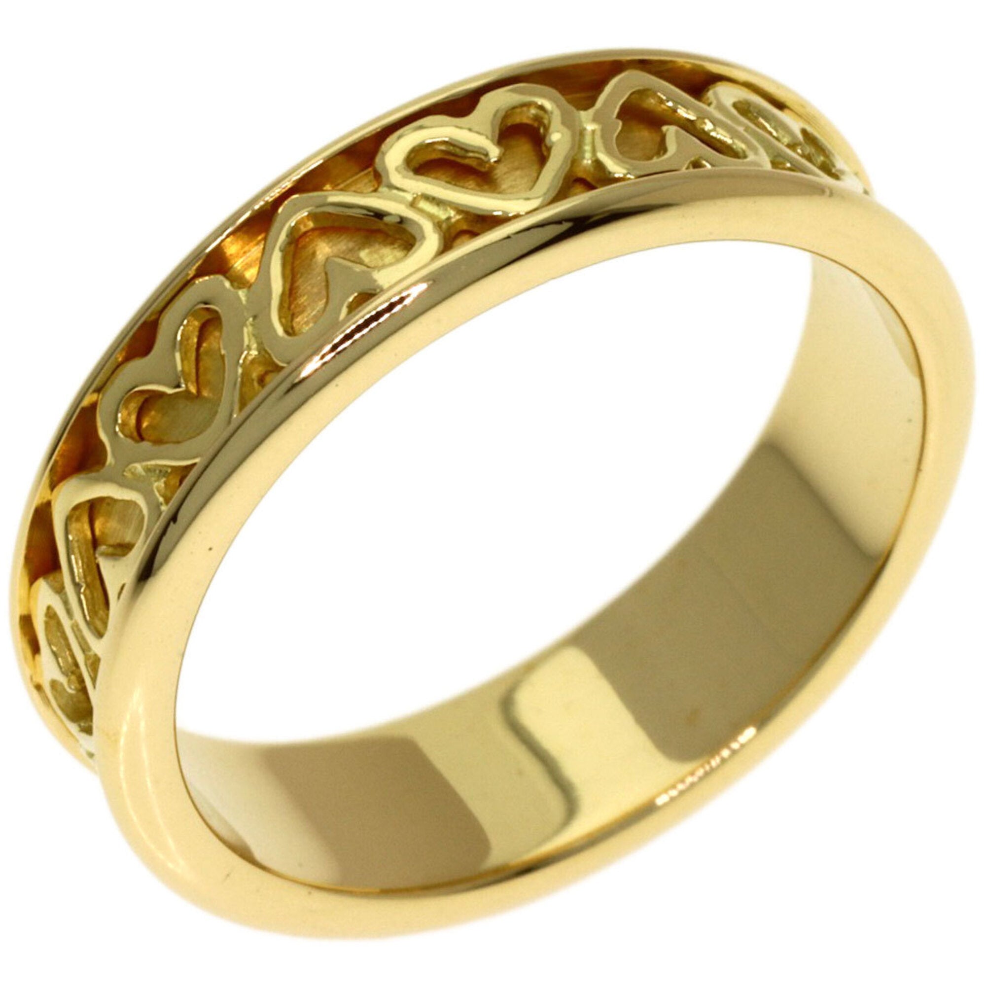 Tiffany Heart Yellow Gold (18K) Band Ring (Pre-Owned)
