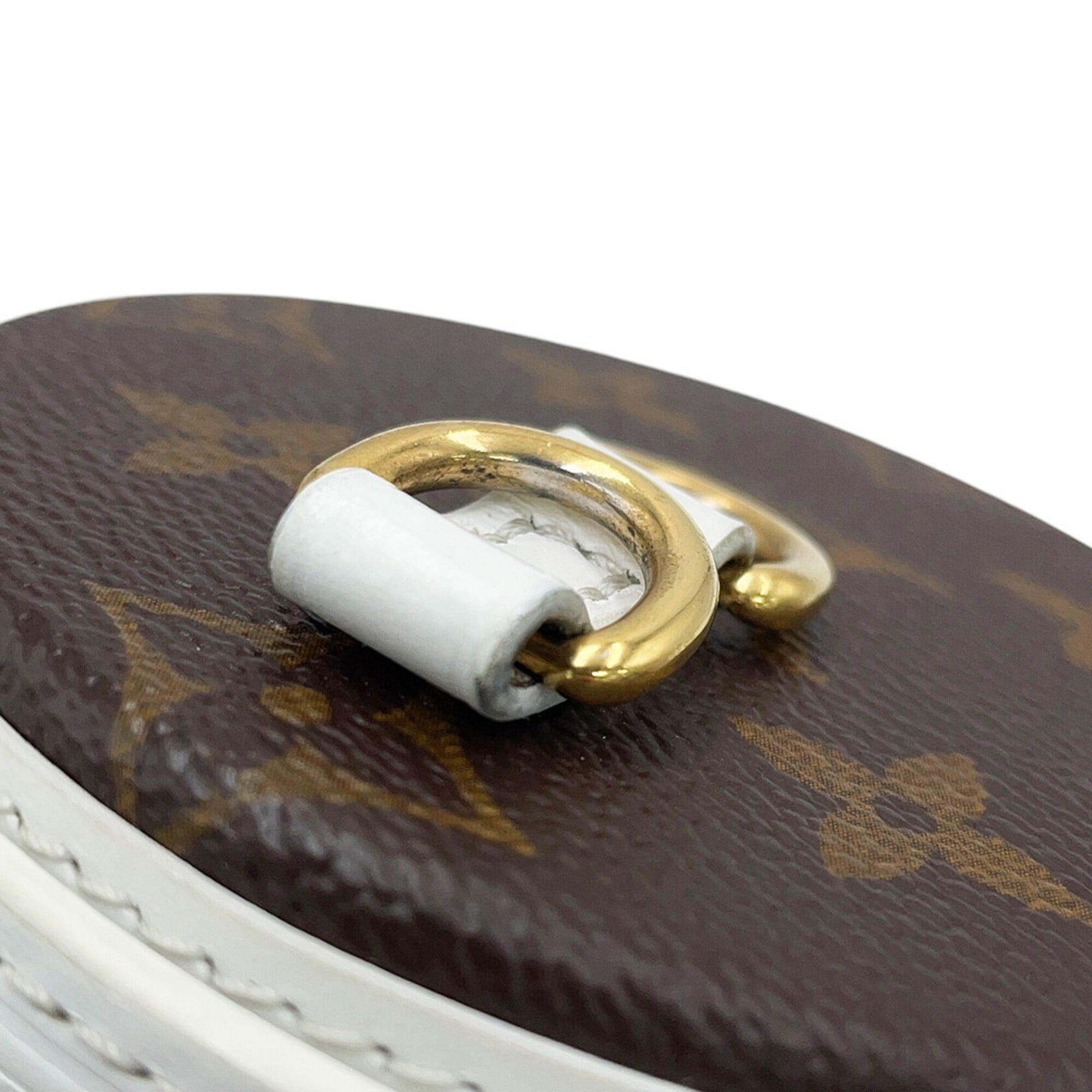 Louis Vuitton Monogram Brown Monogram Leather Handbag Shoulder Bag (Pre-Owned)