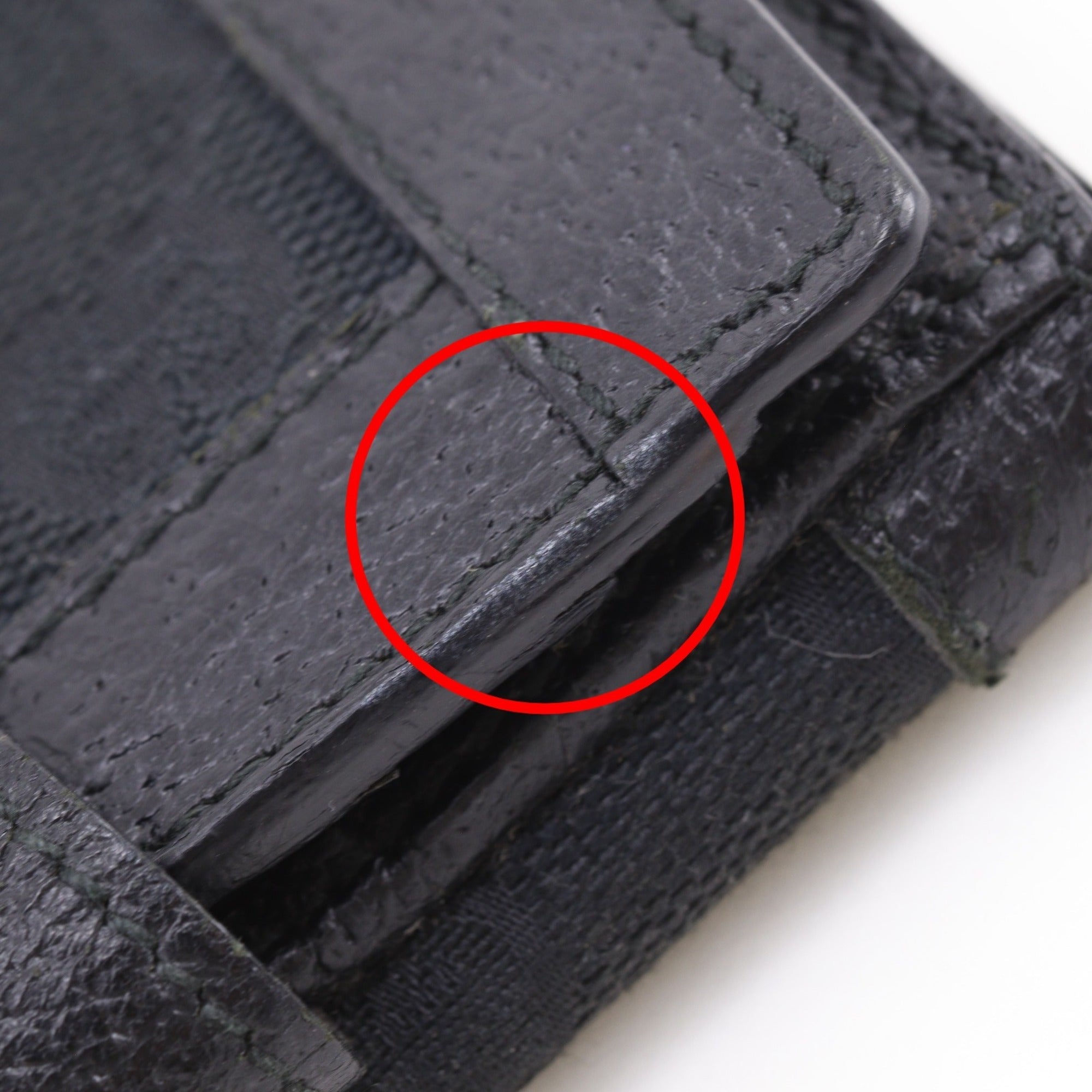 Gucci Black Gg Canvas Wallet (Bi-Fold) (Pre-Owned)