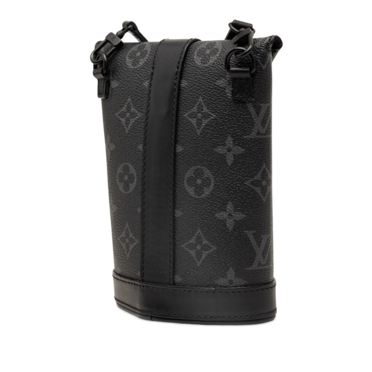 Louis Vuitton Monogram Eclipse Black Gray Pvc Leather Handbag Pouch Shoulder Bag (Pre-Owned)
