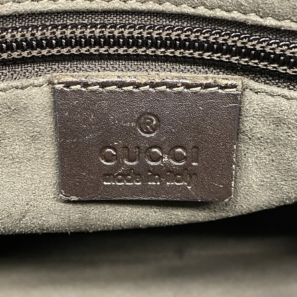 Gucci Brown Pvc Handbag (Pre-Owned)