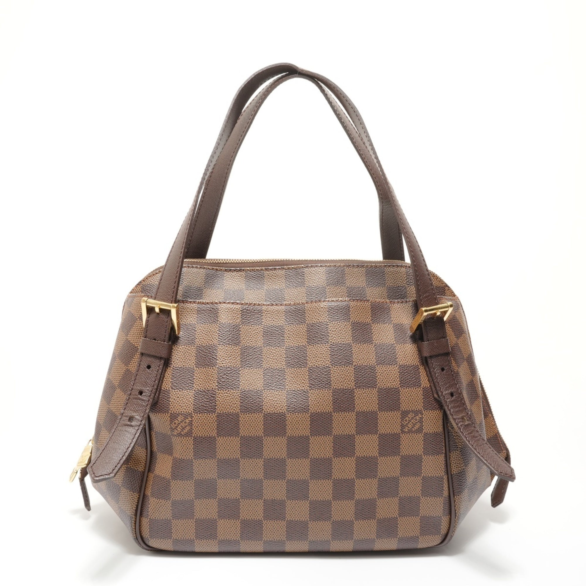 Louis Vuitton Brown Damier Canvas Handbag (Pre-Owned)