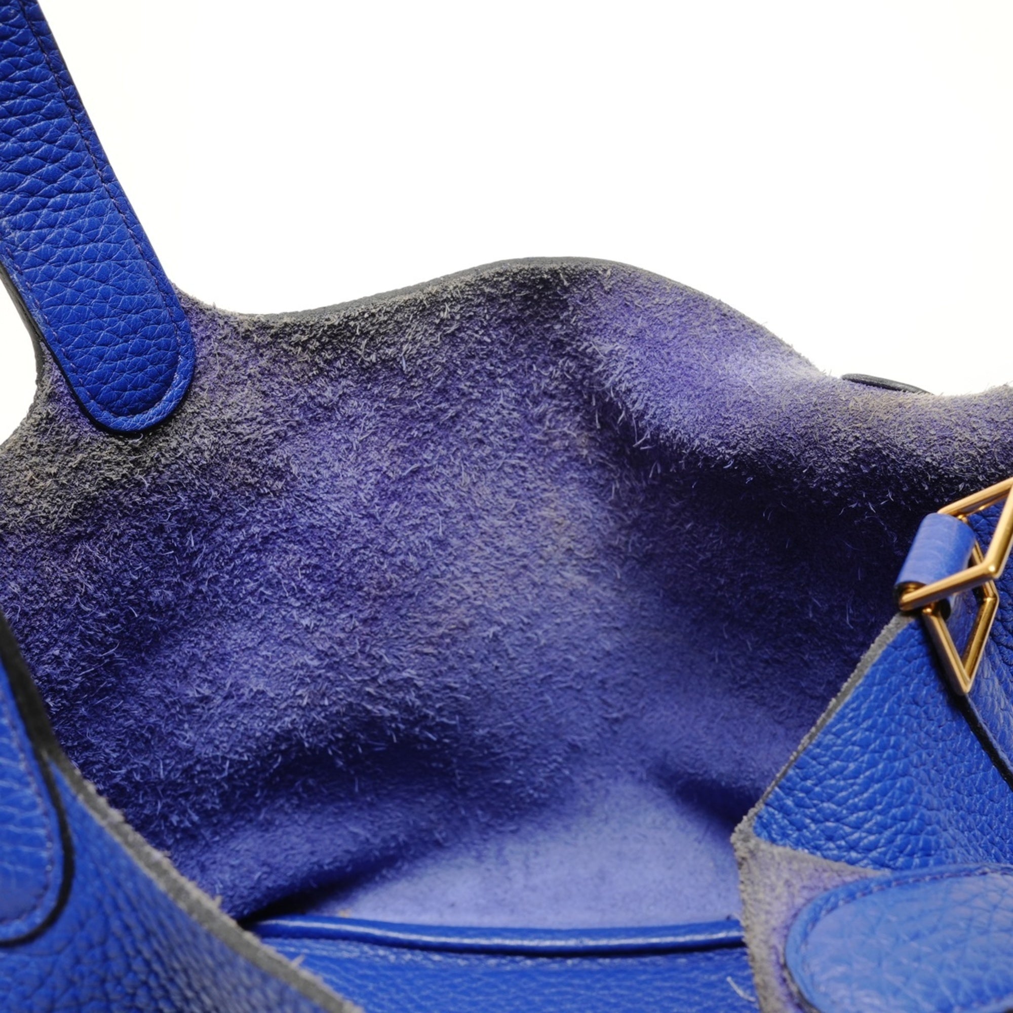 Hermes Picotin Blue Handbag (Pre-Owned)
