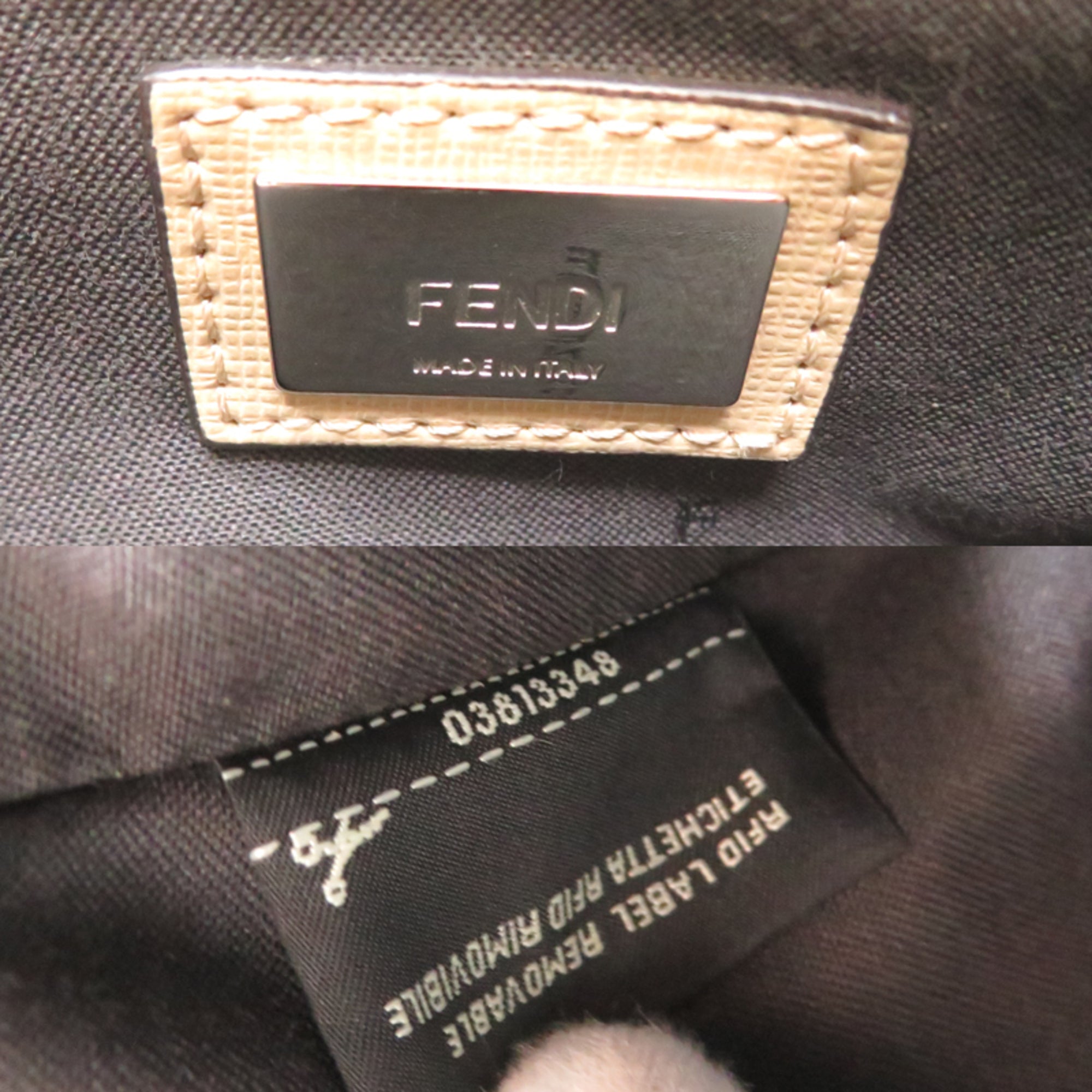 Fendi Leather Handbag (Pre-Owned)