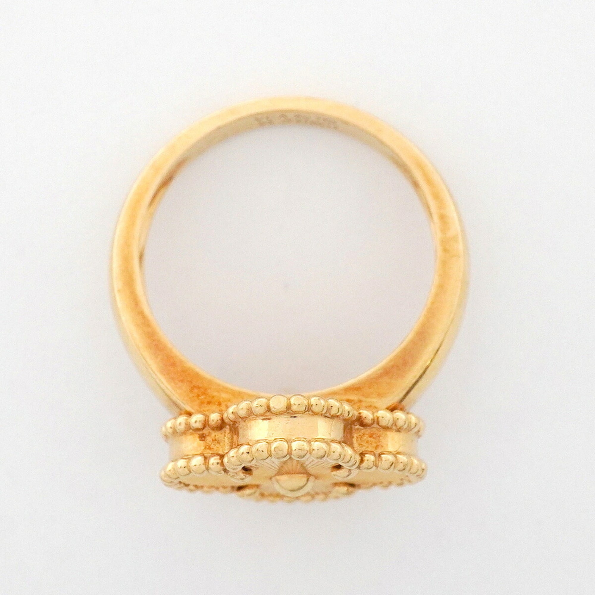 Van Cleef & Arpels Yellow Gold (18K) Band Ring (Pre-Owned)