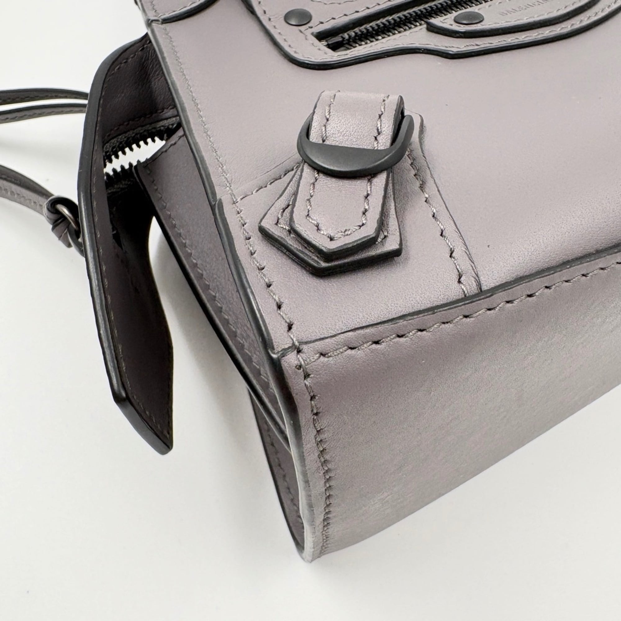 Balenciaga Gray Handbag Shoulder Bag (Pre-Owned)