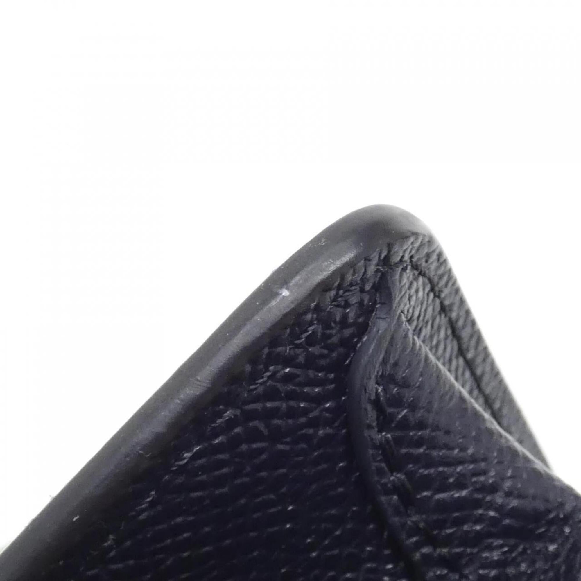 Louis Vuitton Monogram Blue Leather Shoulder Bag (Pre-Owned)