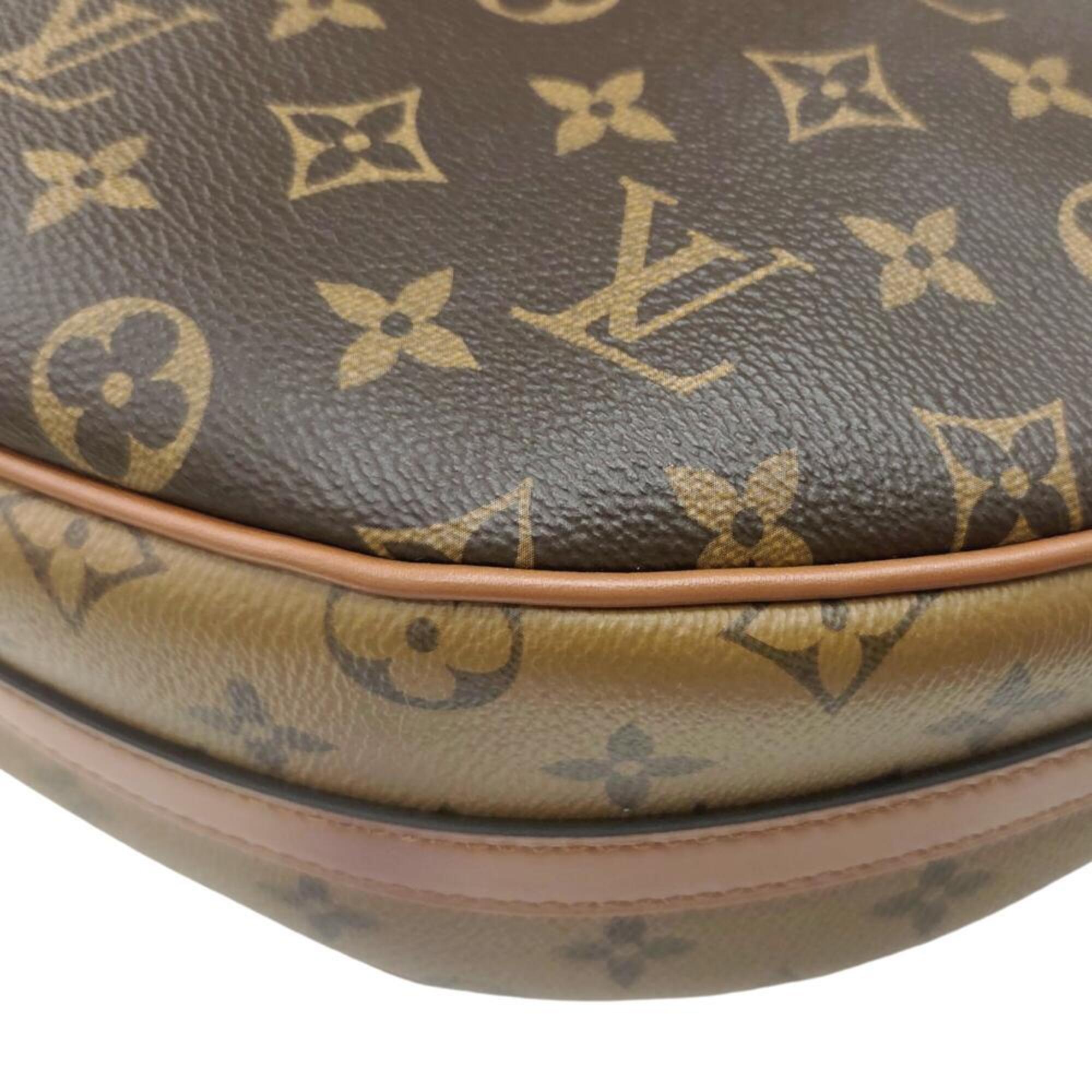 Louis Vuitton Brown Monogram Reverse Pouch Shoulder Bag (Pre-Owned)