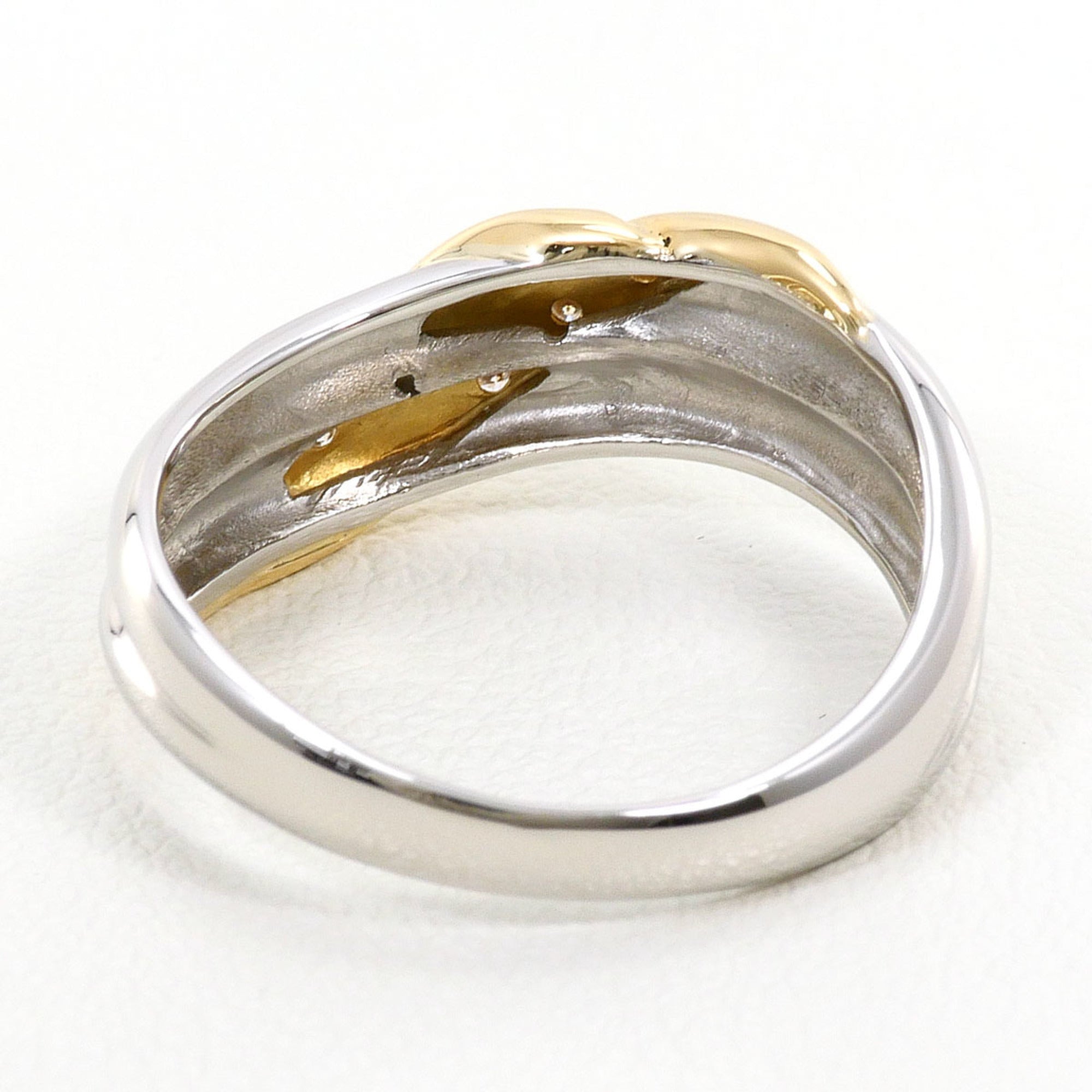 Unbranded Platinum Yellow Gold Yellow Gold (18K) Platinum 900 Band Ring (Pre-Owned)