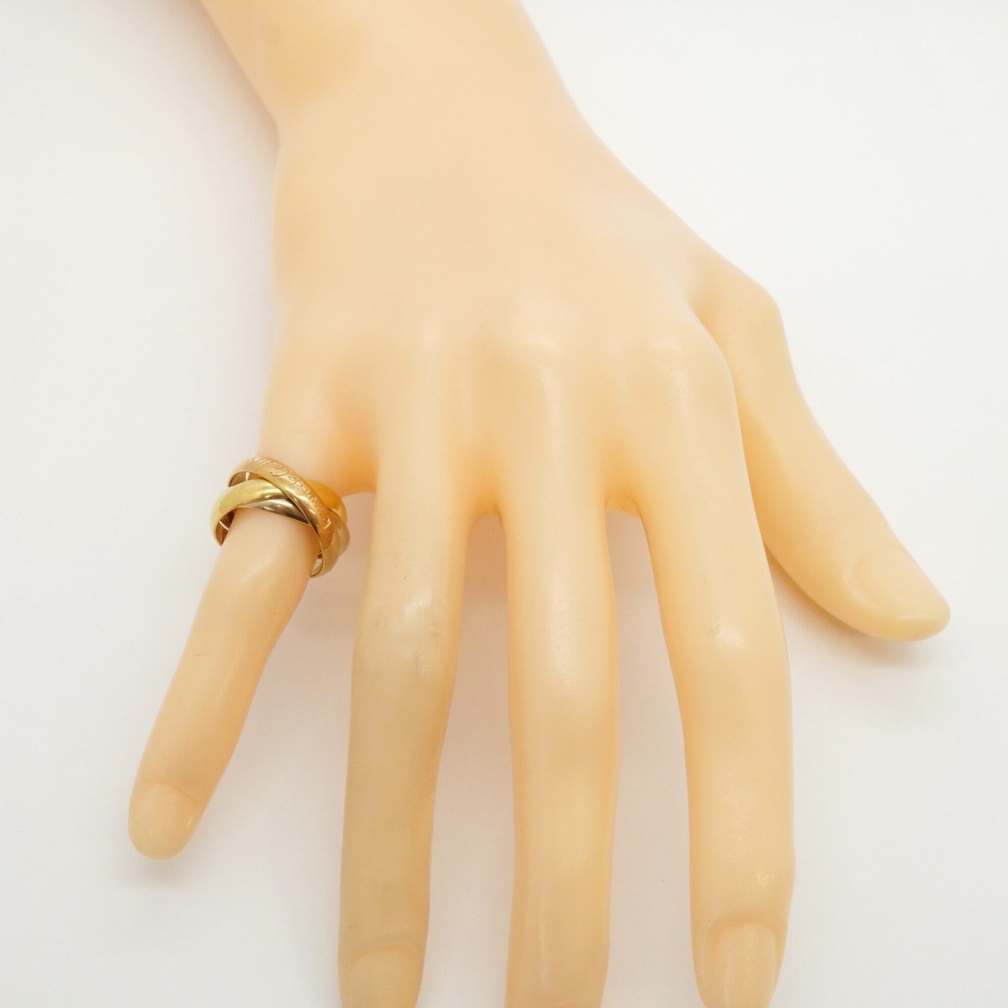 Cartier Yellow Gold (18K) Pink Gold (18K) White Gold (18K) Band Ring (Pre-Owned)