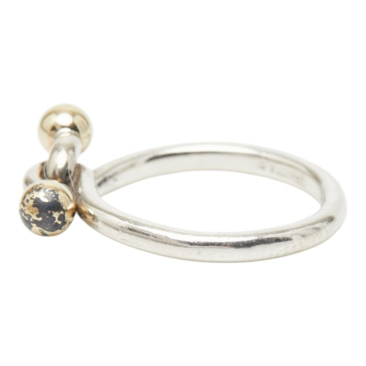 Tiffany Silver Silver 925 Band Ring (Pre-Owned)