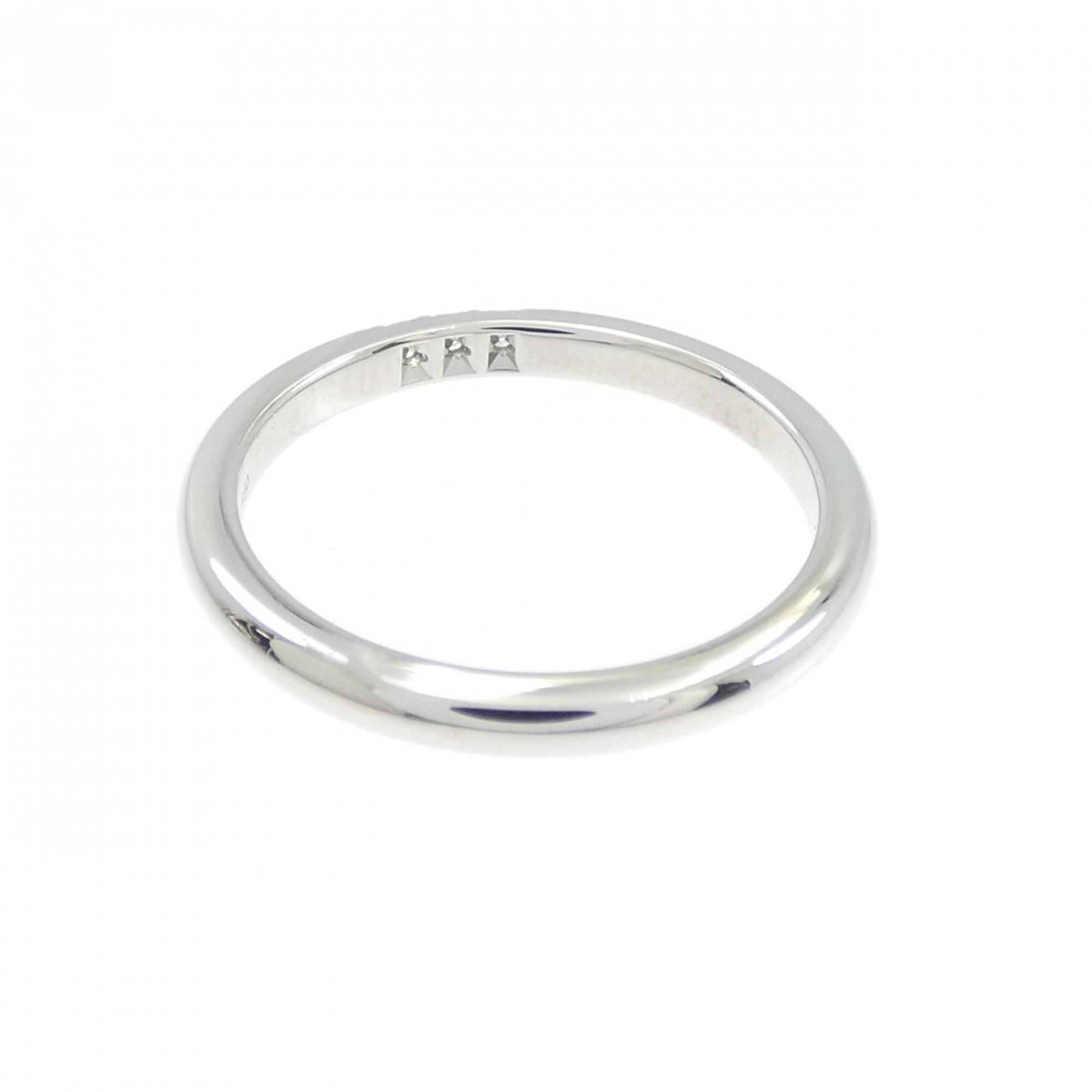 Tiffany Platinum Platinum 950 Band Ring (Pre-Owned)