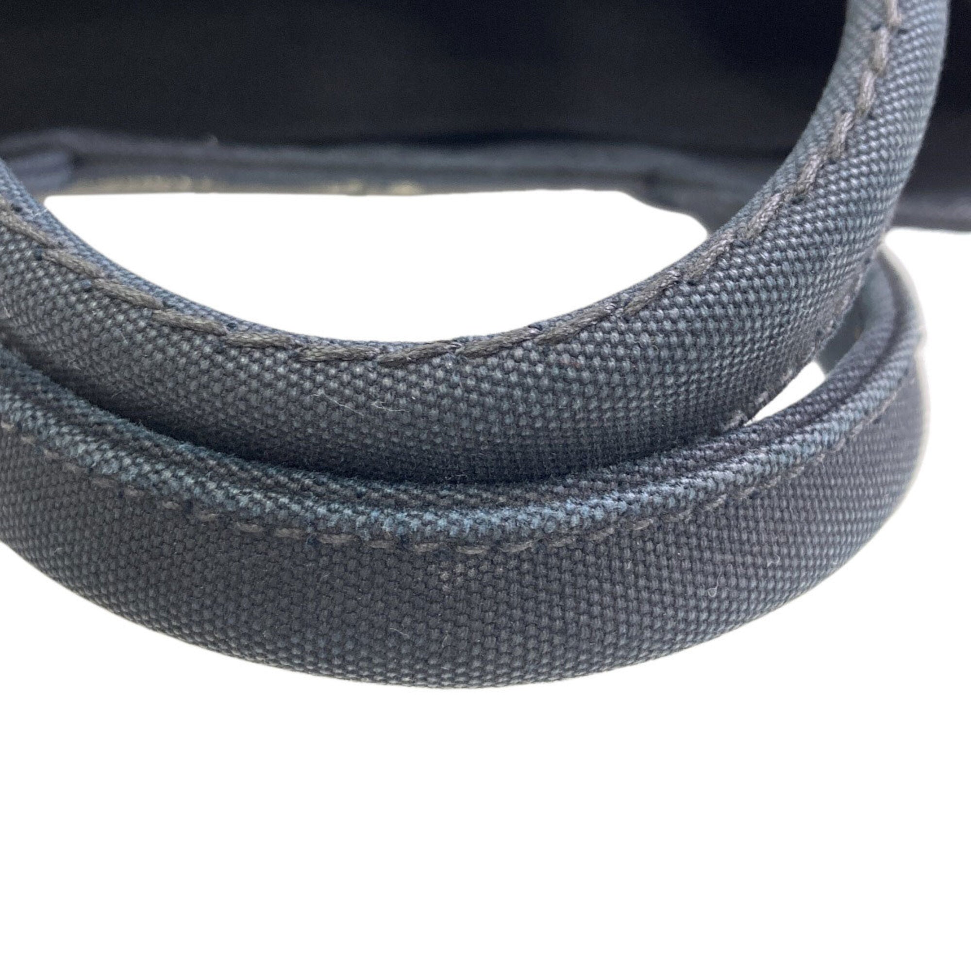 Prada Black Canvas Handbag (Pre-Owned)