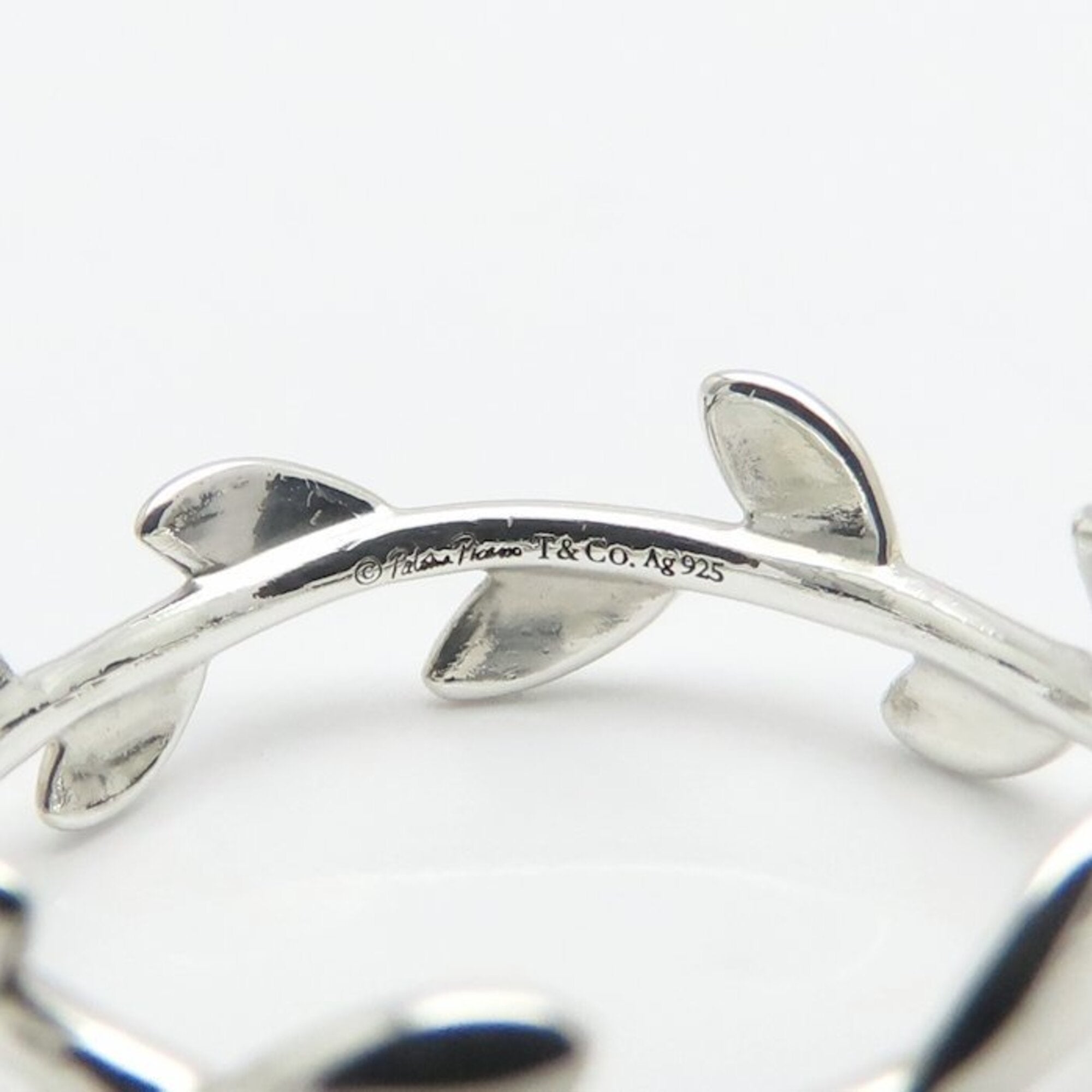 Tiffany Silver 925 Band Ring (Pre-Owned)