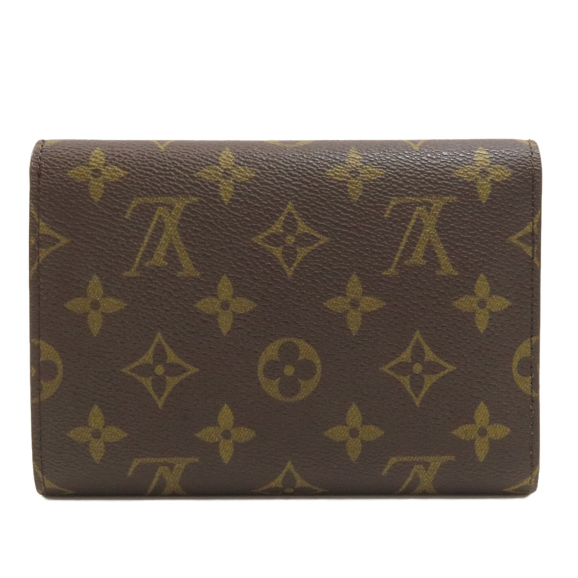 Louis Vuitton Monogram Monogram Canvas Wallet (Tri-Fold) (Pre-Owned)