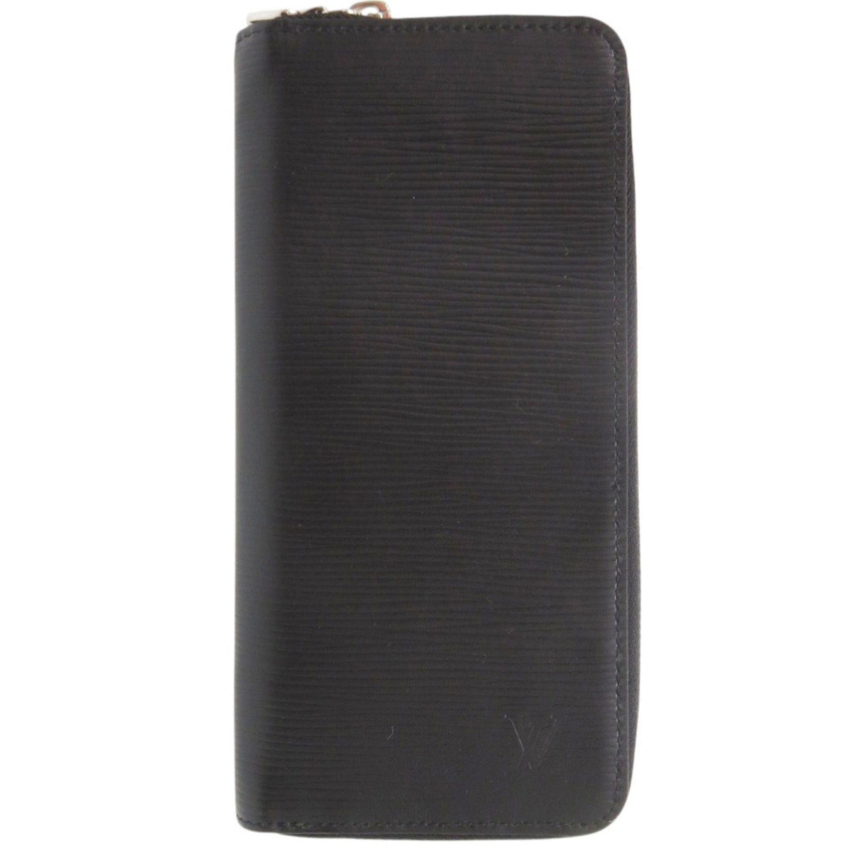 Louis Vuitton Noir Epi Leather Long Wallet (Bi-Fold) (Pre-Owned)