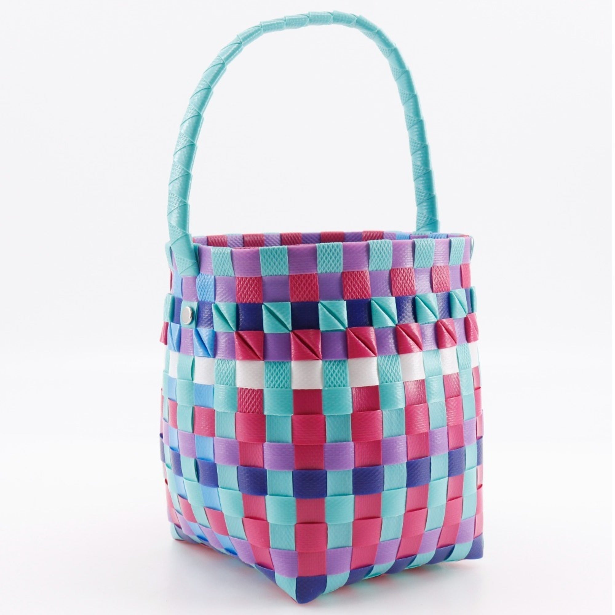 Marni Blue Multi-Color Polypropylene Handbag (Pre-Owned)