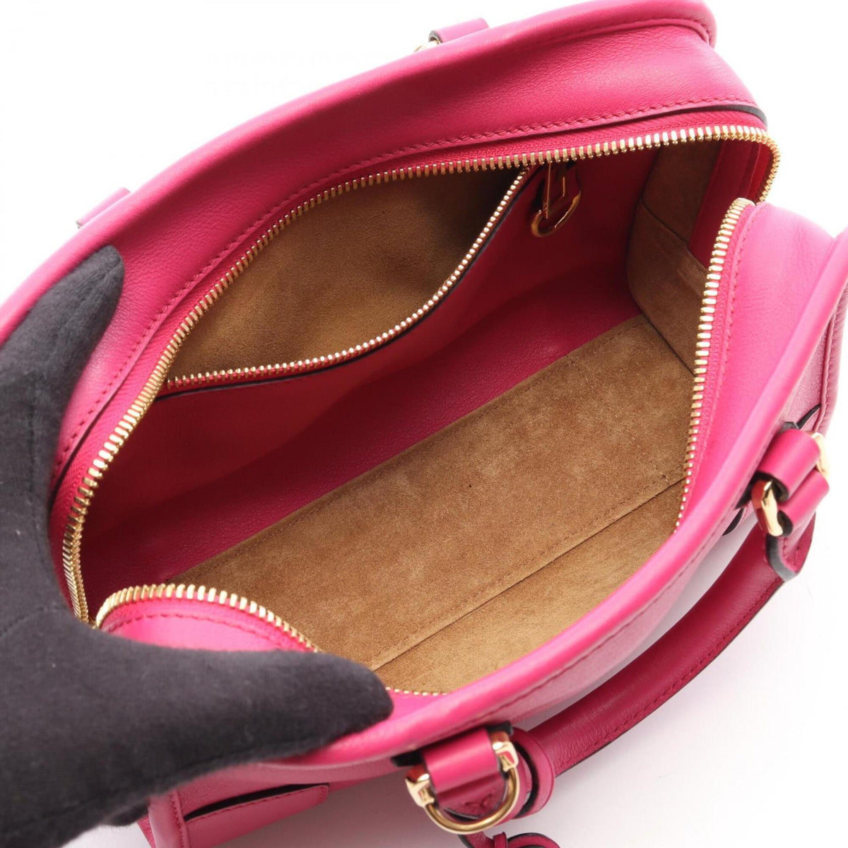 Loewe Pink Leather Handbag (Pre-Owned)