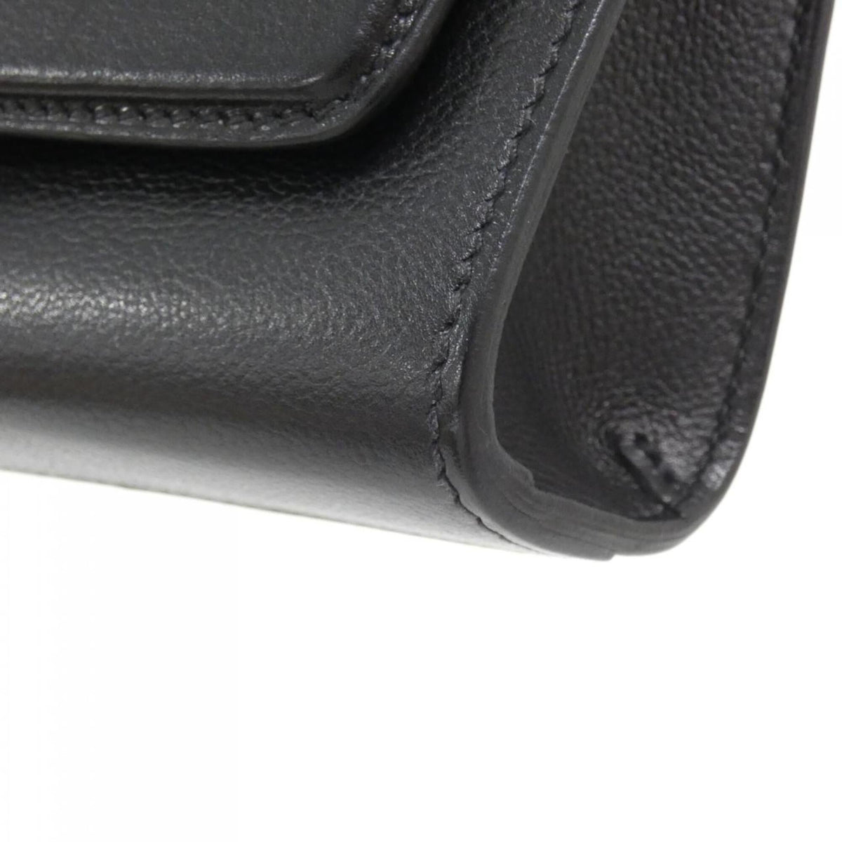Hermes Black Evergrain Leather Handbag (Pre-Owned)