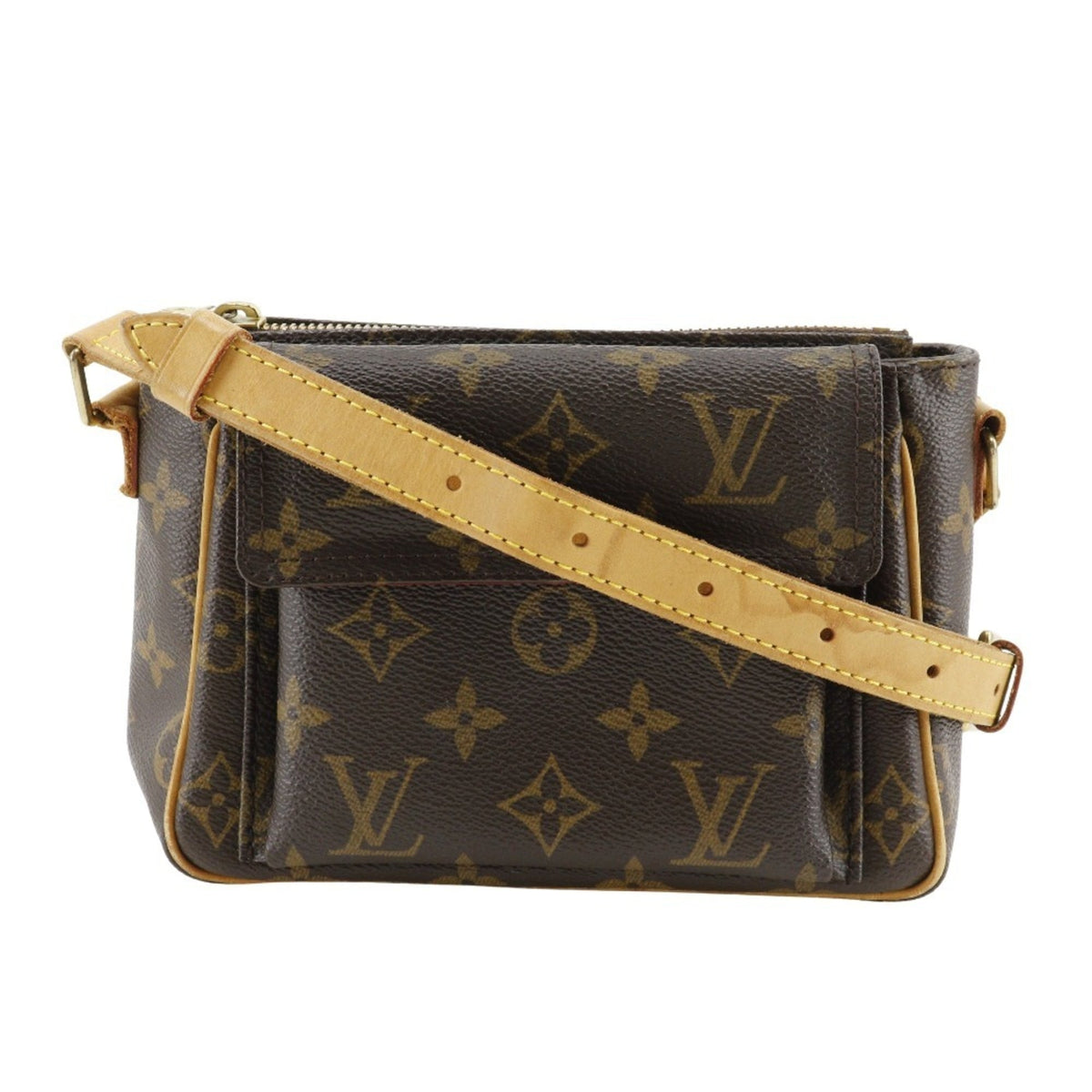 Louis Vuitton Brown Monogram Monogram Shoulder Bag (Pre-Owned)