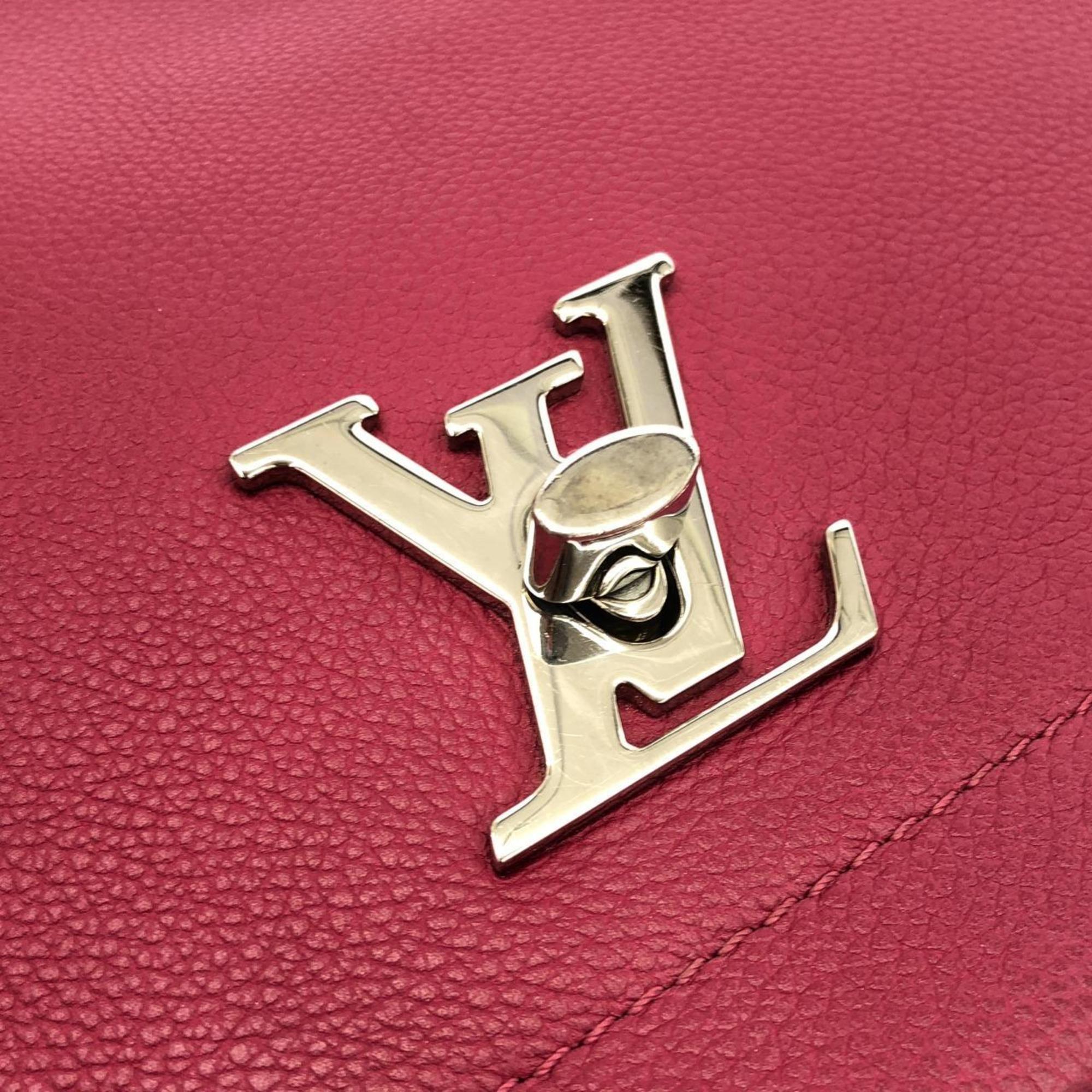 Louis Vuitton Dahlia Leather Handbag (Pre-Owned)