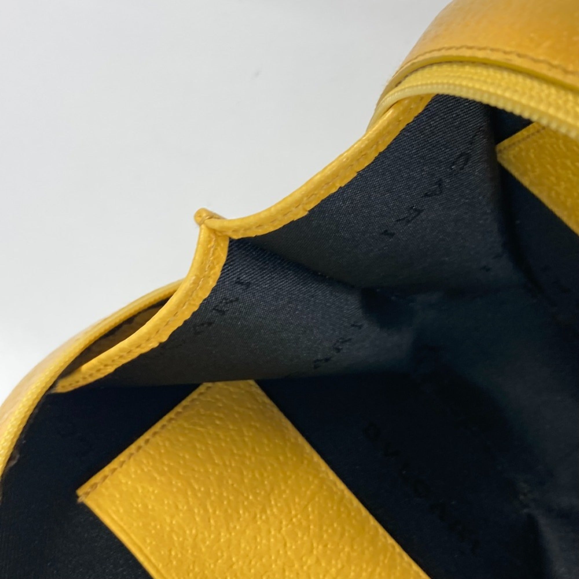 Bvlgari Yellow Leather Shoulder Bag (Pre-Owned)