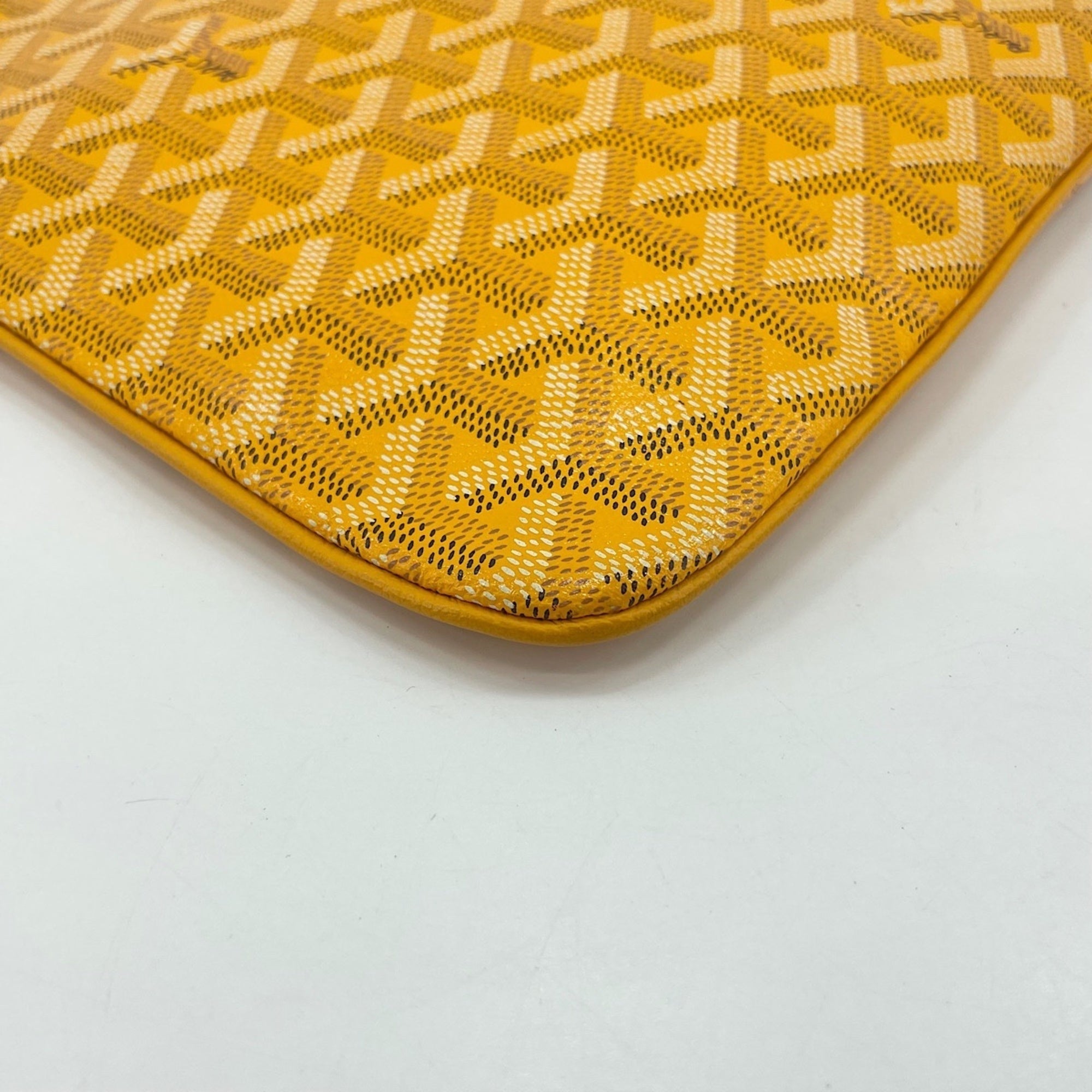 Goyard Yellow Pvc Clutch Bag (Pre-Owned)