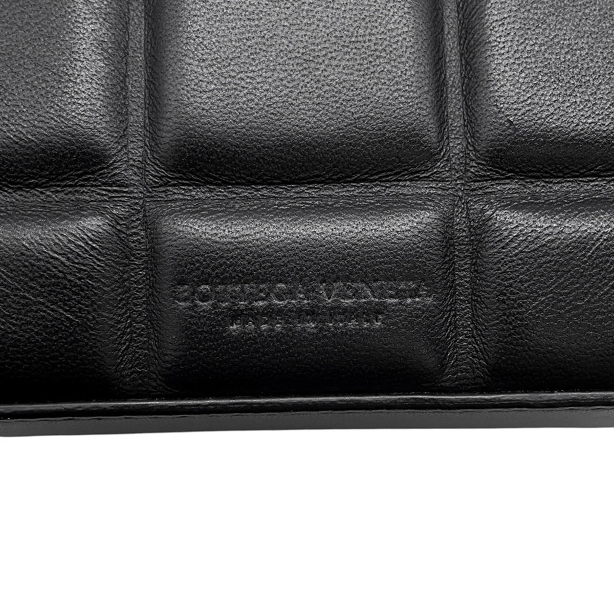 Bottega Veneta Black Leather Handbag Shoulder Bag (Pre-Owned)