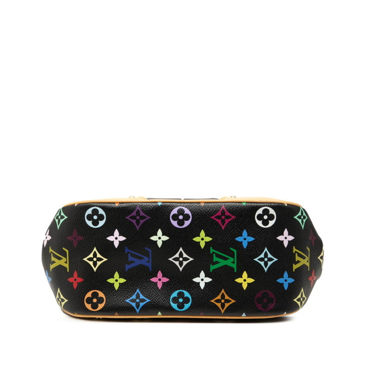 Louis Vuitton Black Pvc Leather Handbag Shoulder Bag (Pre-Owned)
