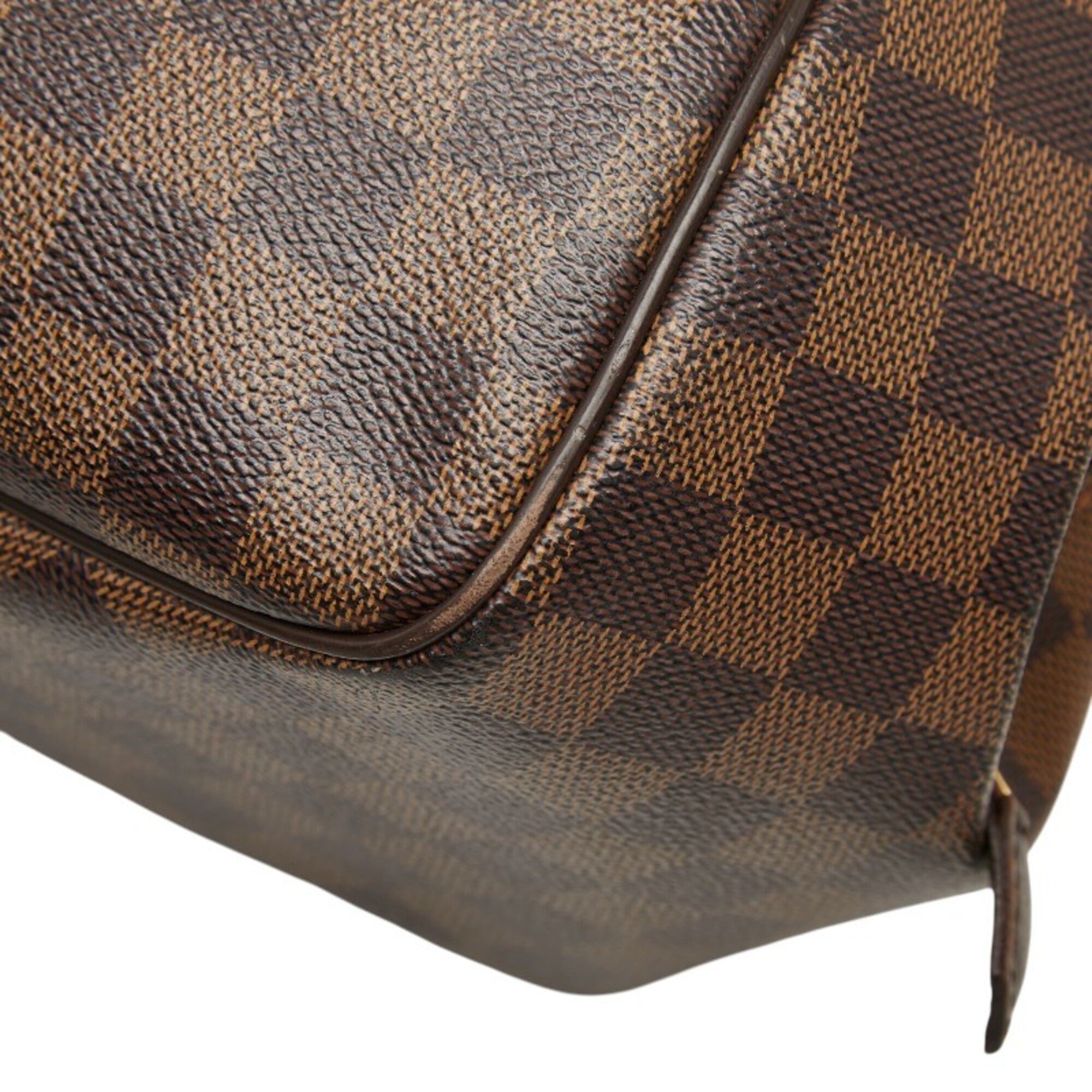 Louis Vuitton Damier Brown Pvc Leather Shoulder Bag (Pre-Owned)