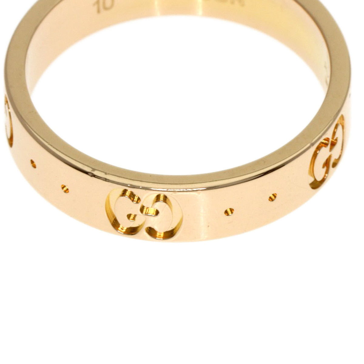 Gucci Pink Gold (18K) Band Ring (Pre-Owned)