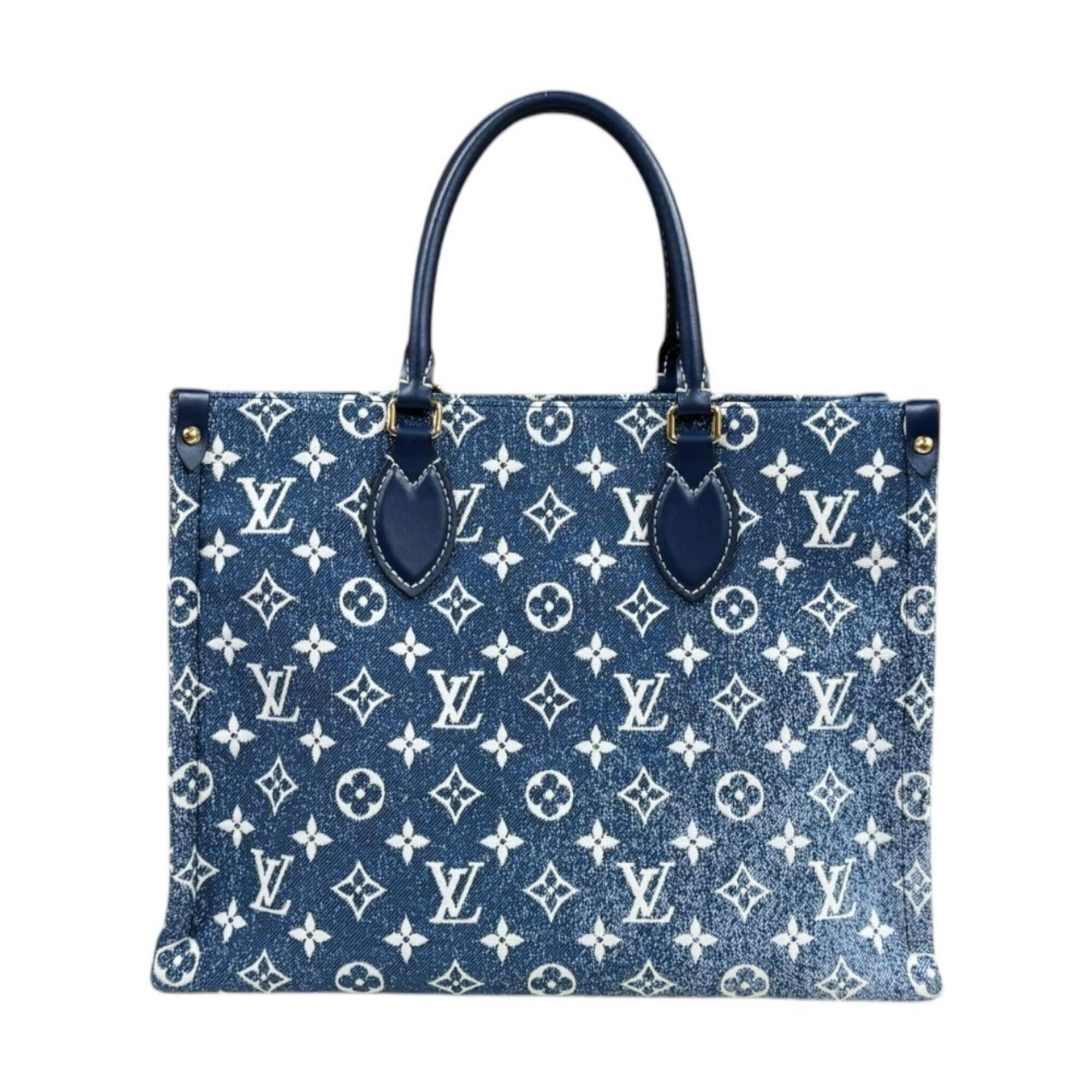 Louis Vuitton Navy Blue Monogram Shoulder Bag (Pre-Owned)