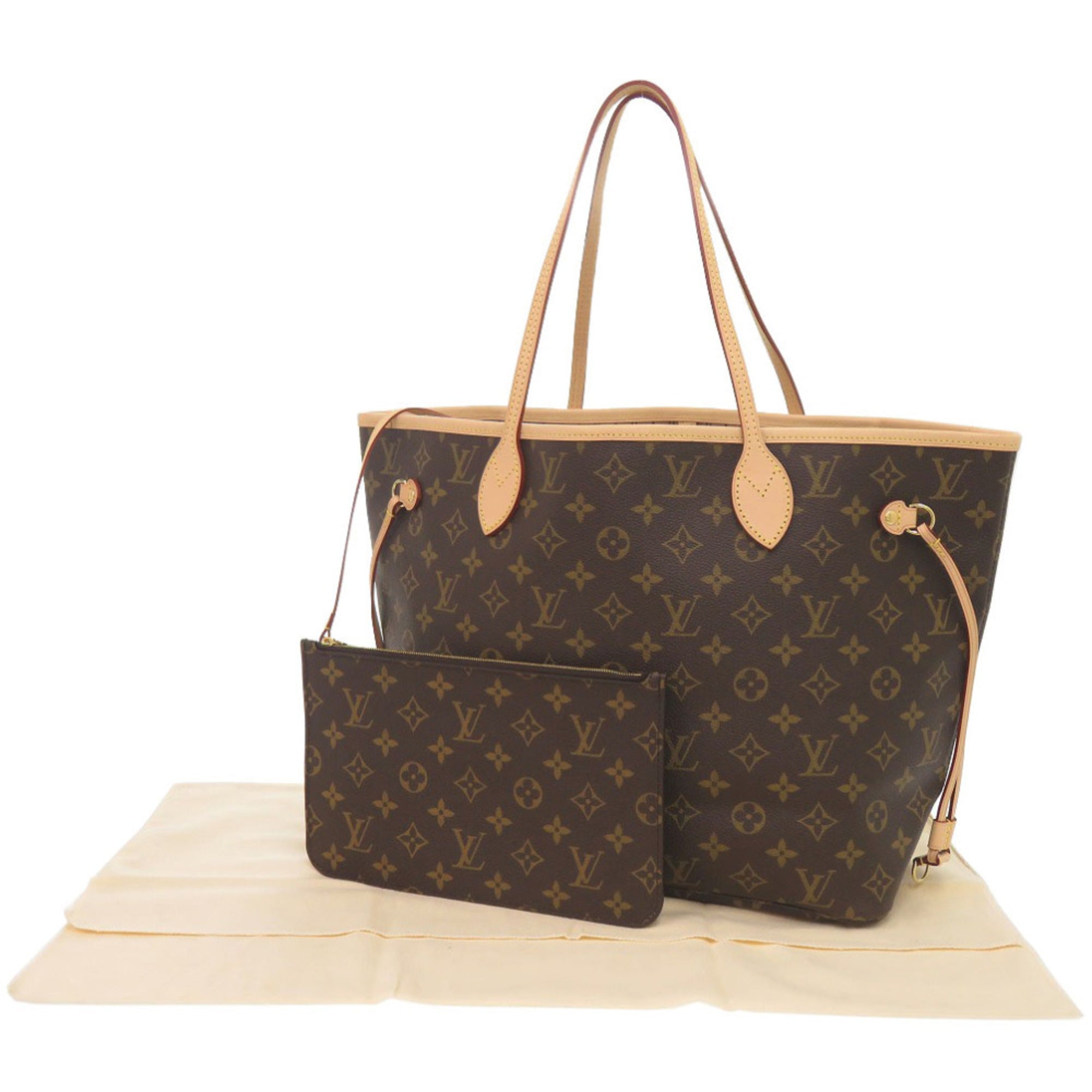 Louis Vuitton Beige Monogram Monogram Tote Bag (Pre-Owned)