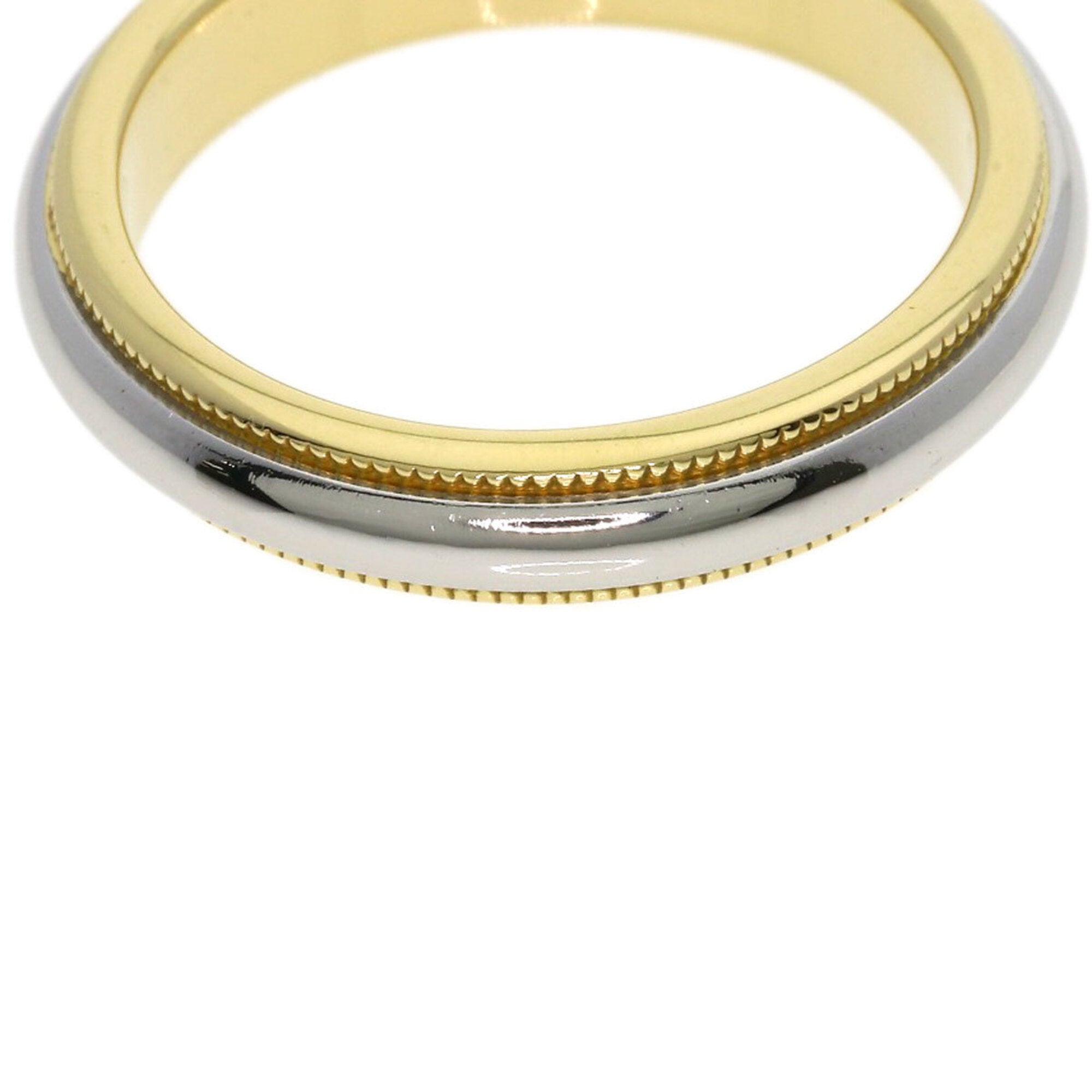 Tiffany Yellow Gold (18K) Platinum 950 Band Ring (Pre-Owned)