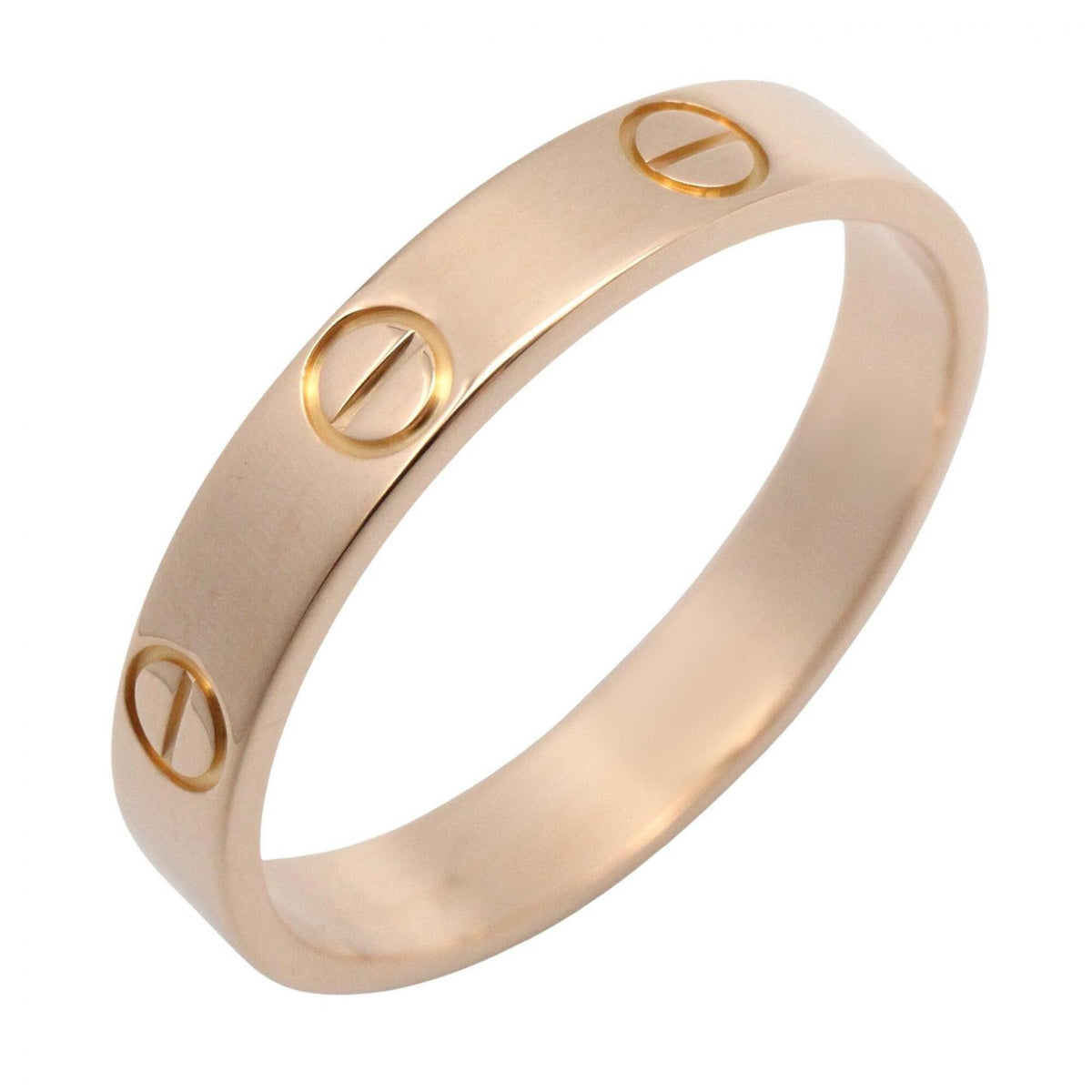 Cartier Gold Pink Gold (18K) Band Ring (Pre-Owned)