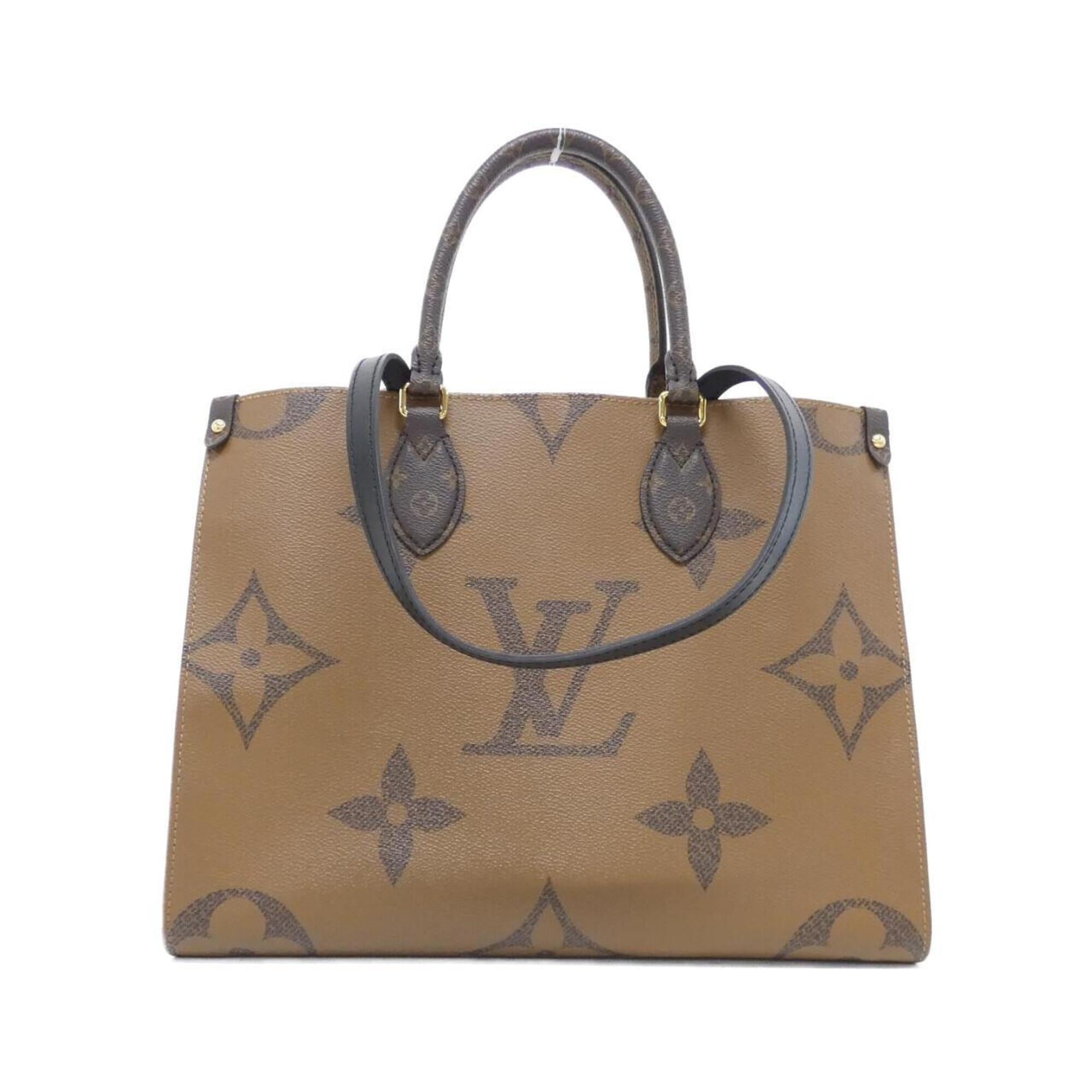 Louis Vuitton Marron Coated Canvas Handbag (Pre-Owned)