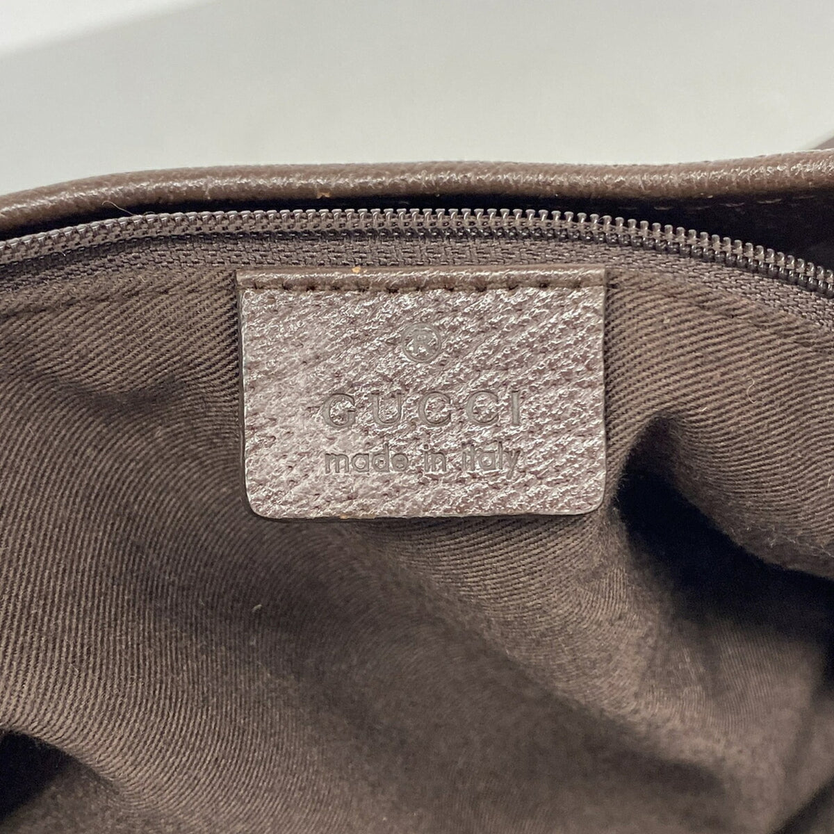 Gucci Beige Canvas Handbag (Pre-Owned)