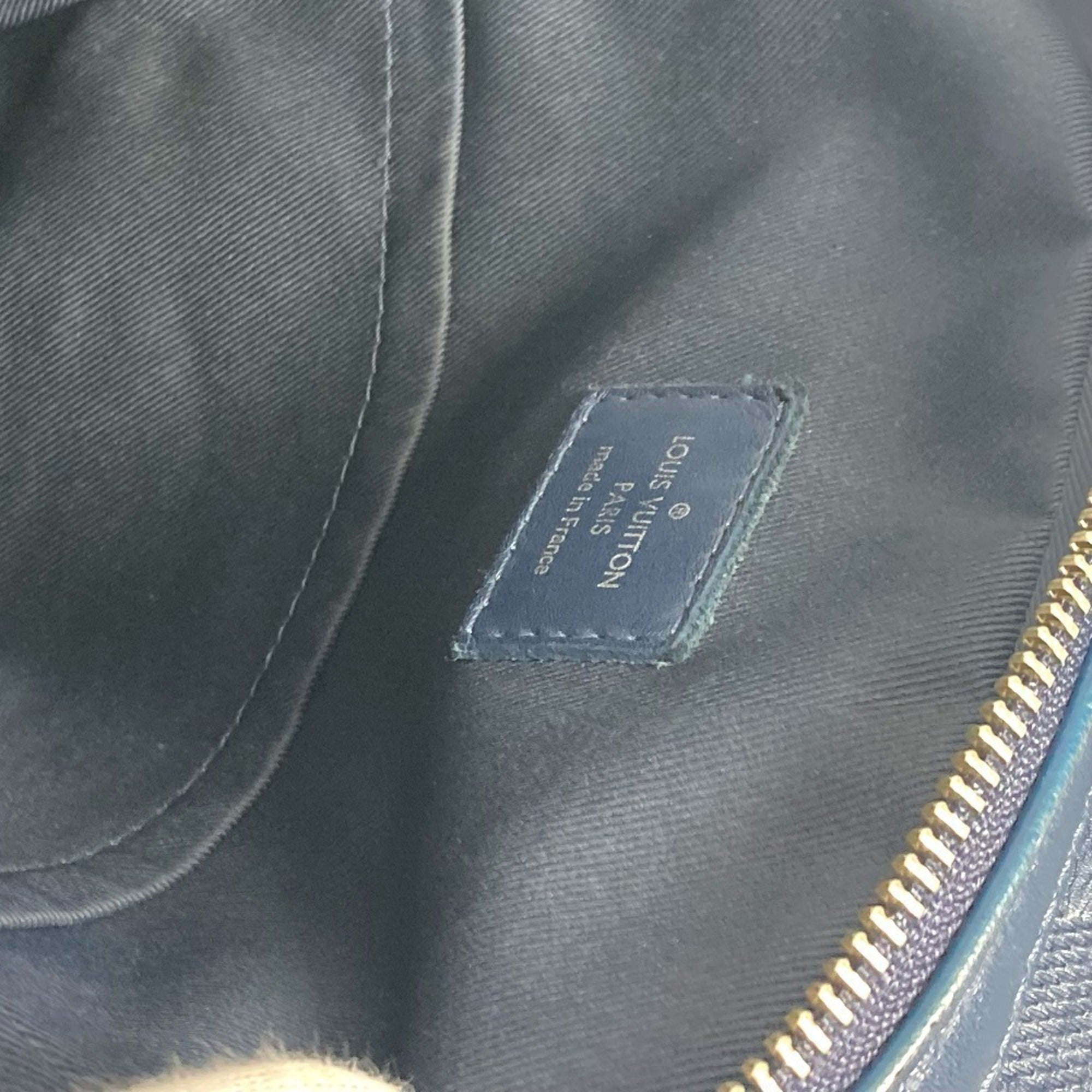Louis Vuitton Damier Graphite Navy Damier Graphite Damier Infini Shoulder Bag Sling Bag (Pre-Owned)
