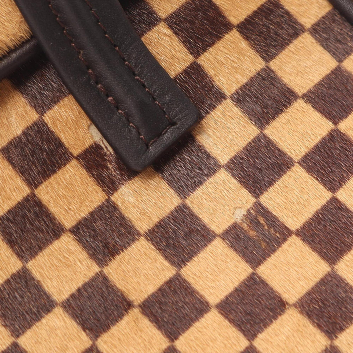 Louis Vuitton Brown Leather Handbag (Pre-Owned)