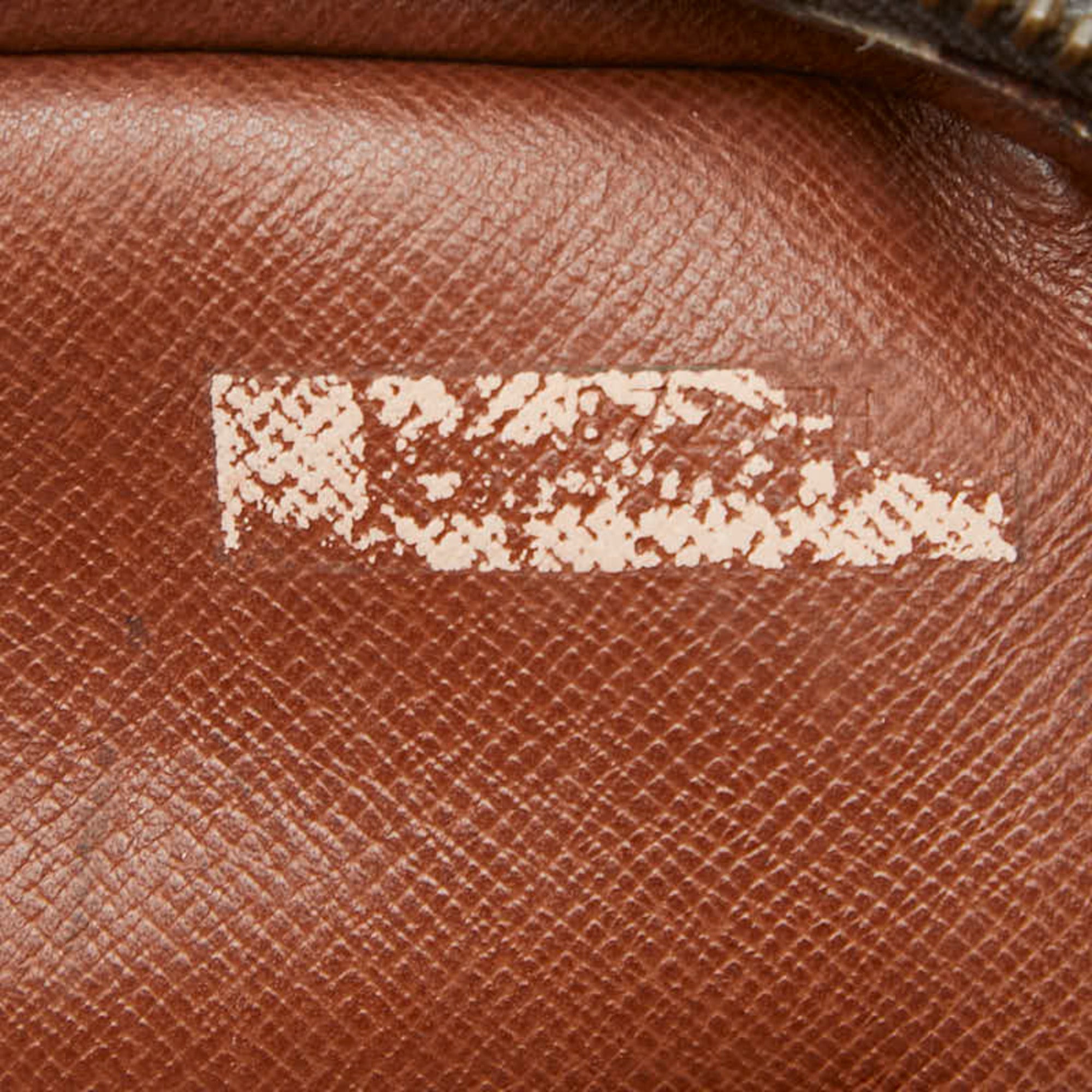 Louis Vuitton Brown Pvc Leather Shoulder Bag (Pre-Owned)