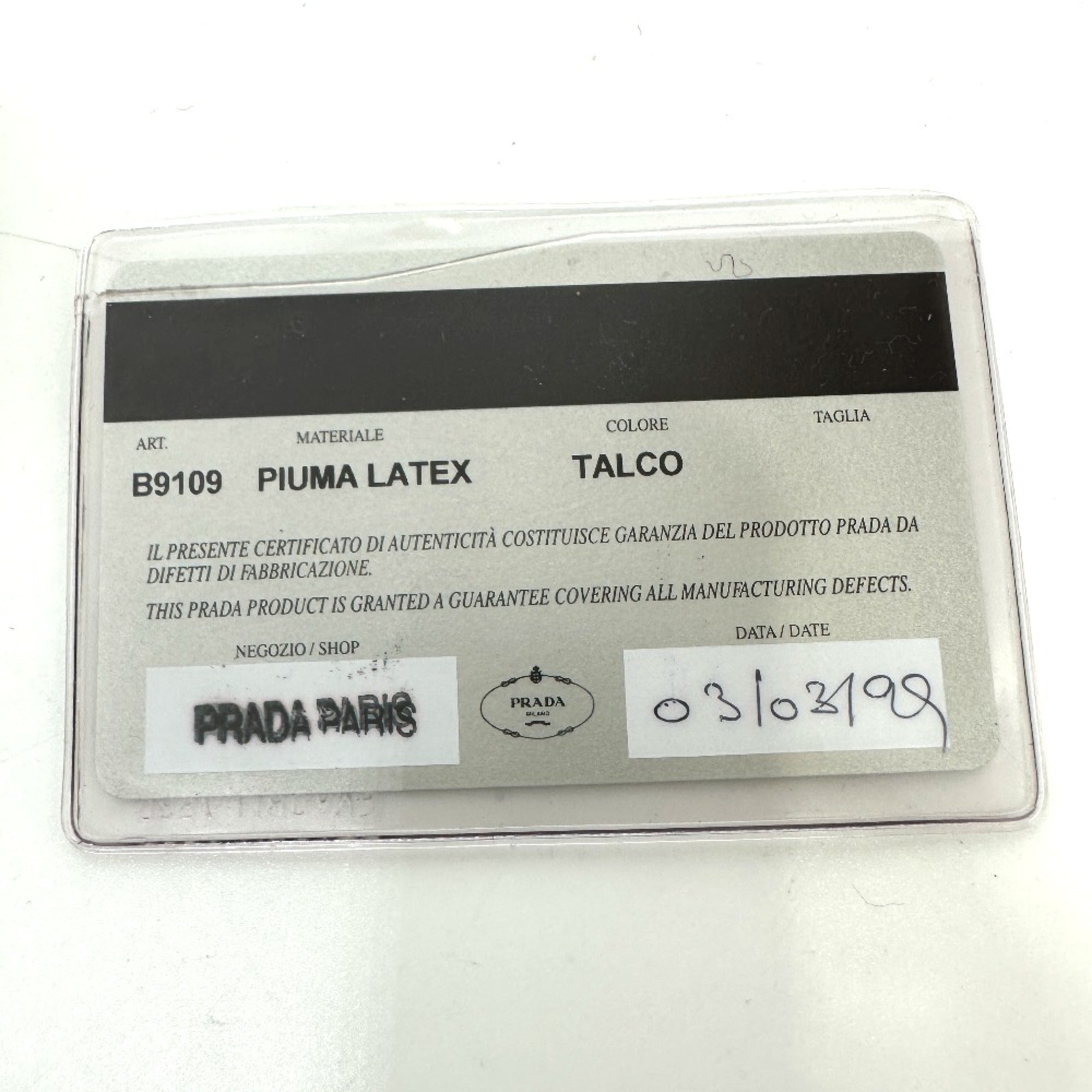 Prada White Cloth Shoulder Bag (Pre-Owned)