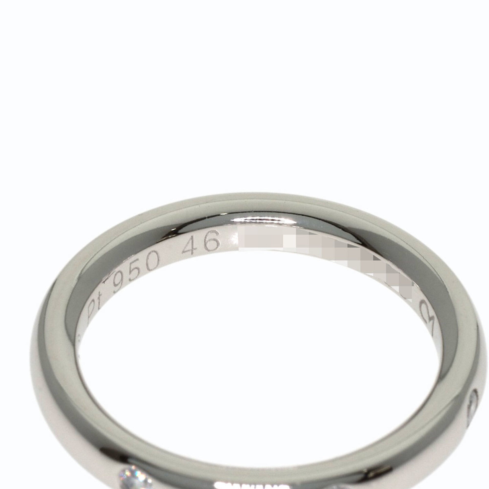 Van Cleef & Arpels Platinum 950 Band Ring (Pre-Owned)