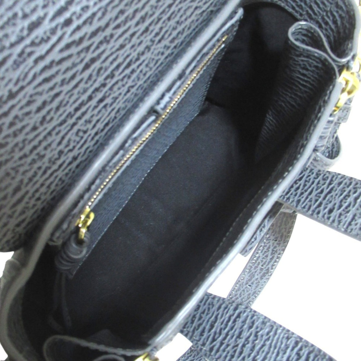 3.1 Phillip Lim Gray Leather Handbag Shoulder Bag (Pre-Owned)