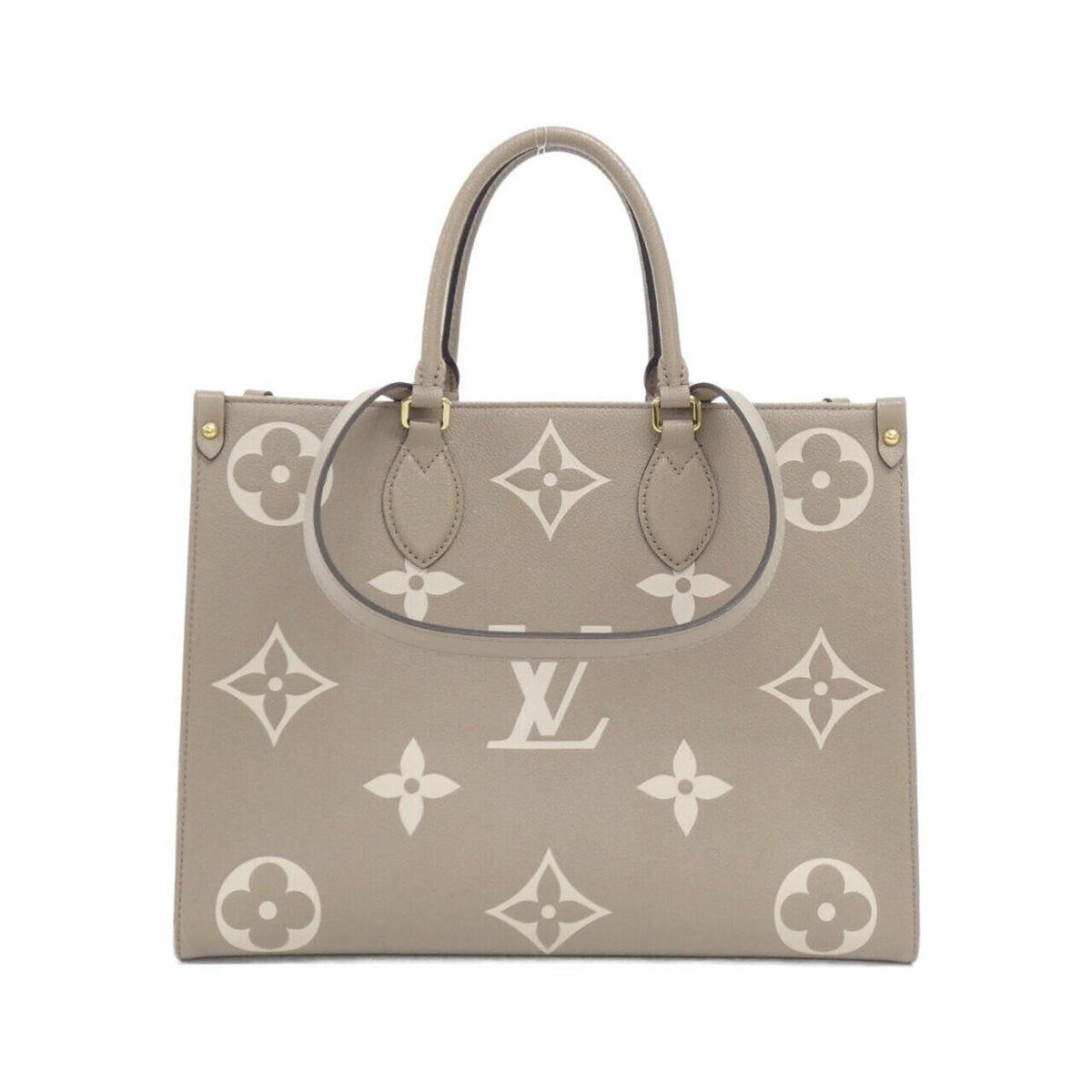 Louis Vuitton Bicolor Monogram Tourterelle Monogram Empreinte Leather Handbag (Pre-Owned)