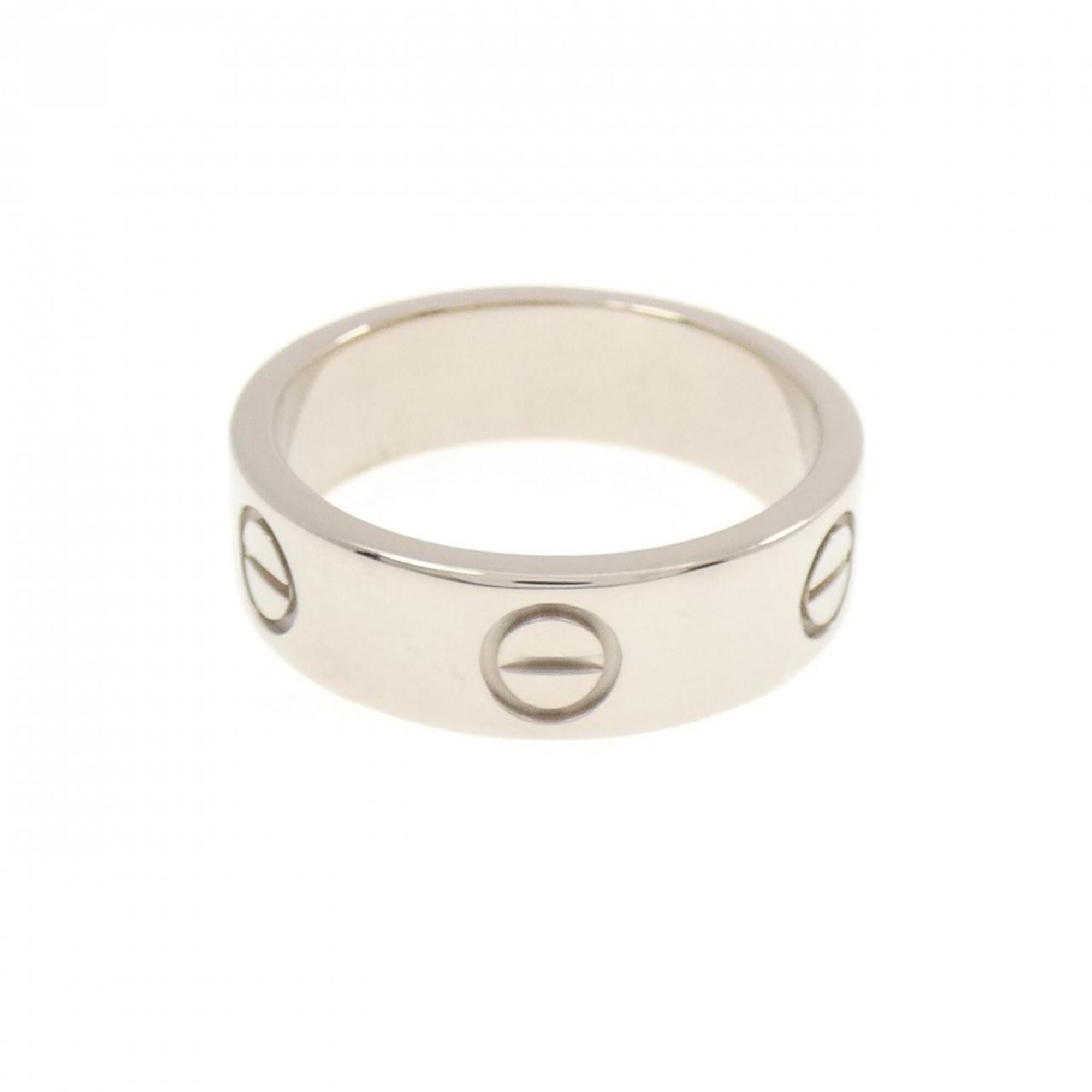 Cartier Love White Gold (18K) Band Ring (Pre-Owned)